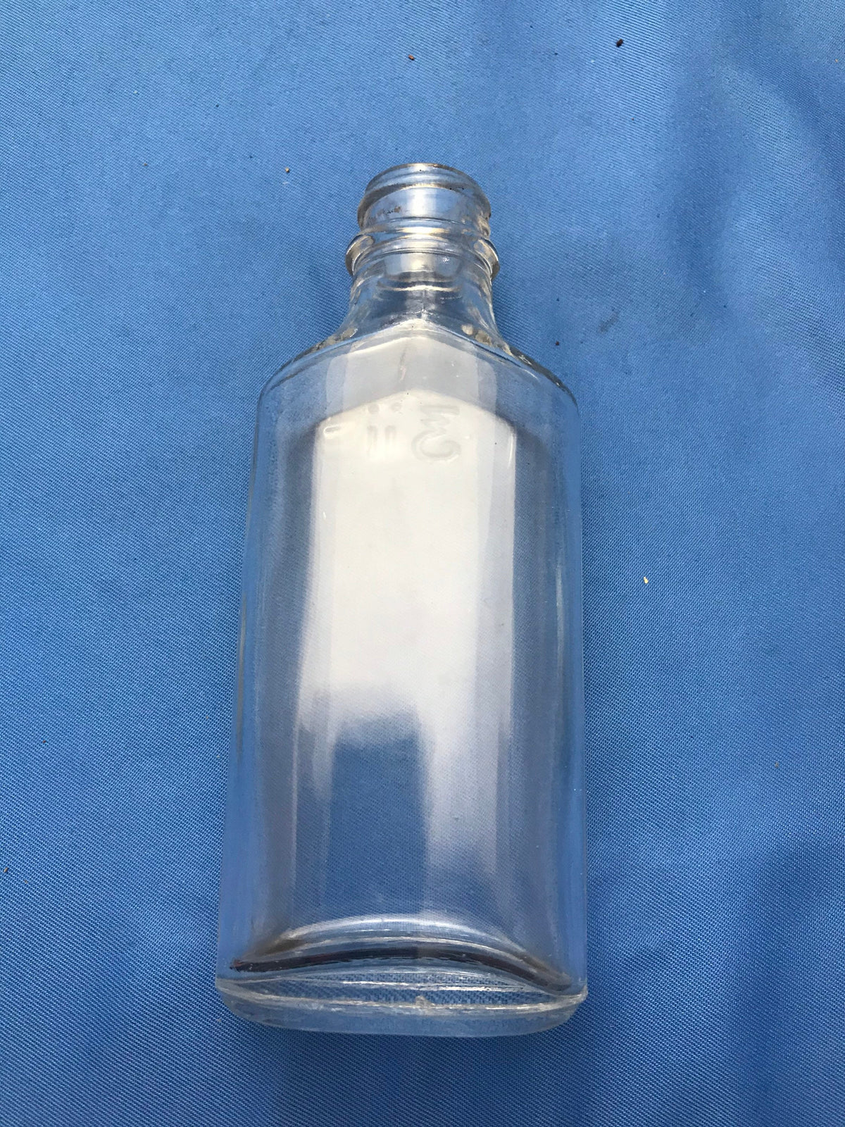 Vintage Owens Apothecary Bottle with Lid Cap