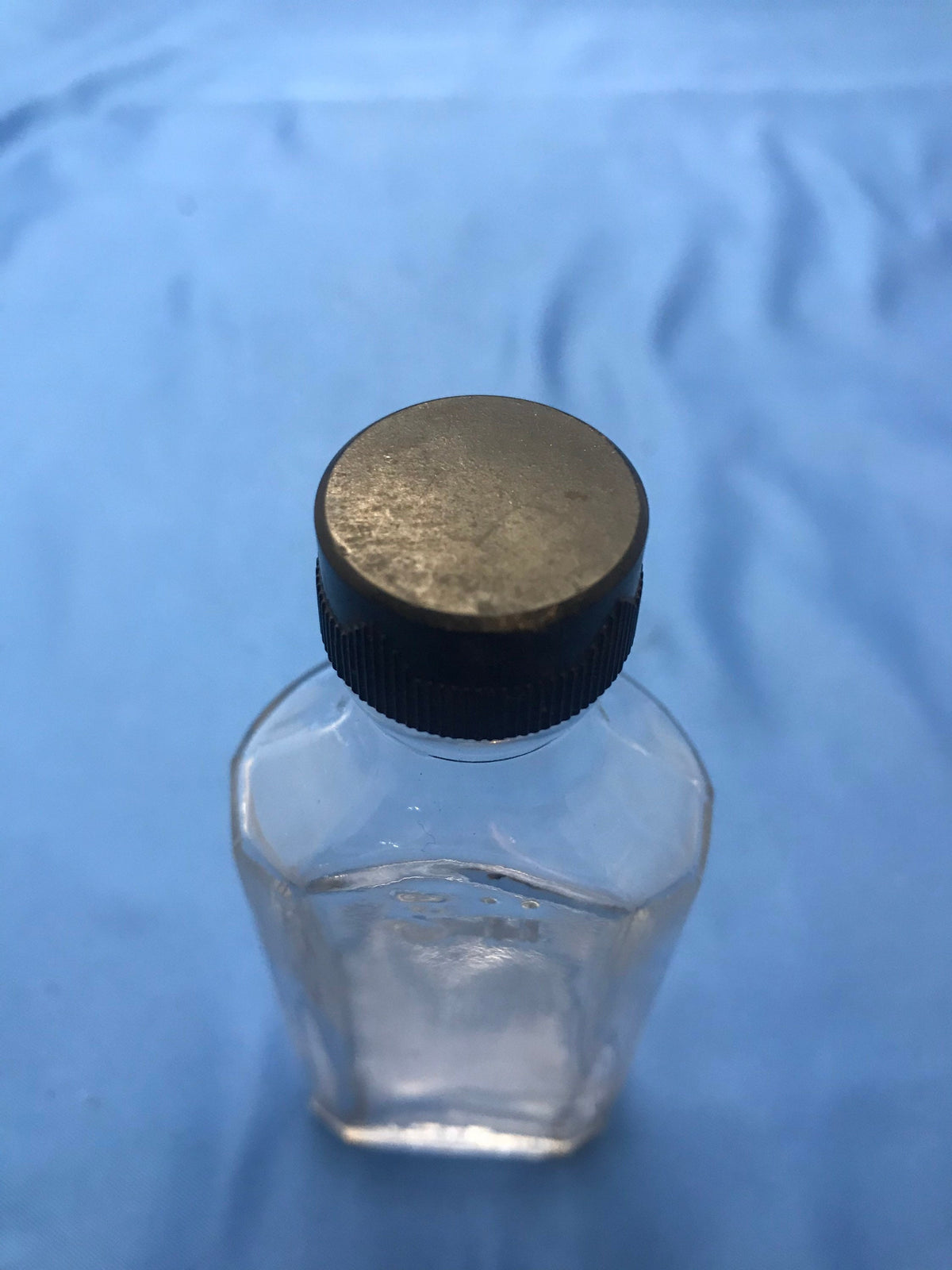 Vintage Owens Apothecary Bottle with Lid Cap