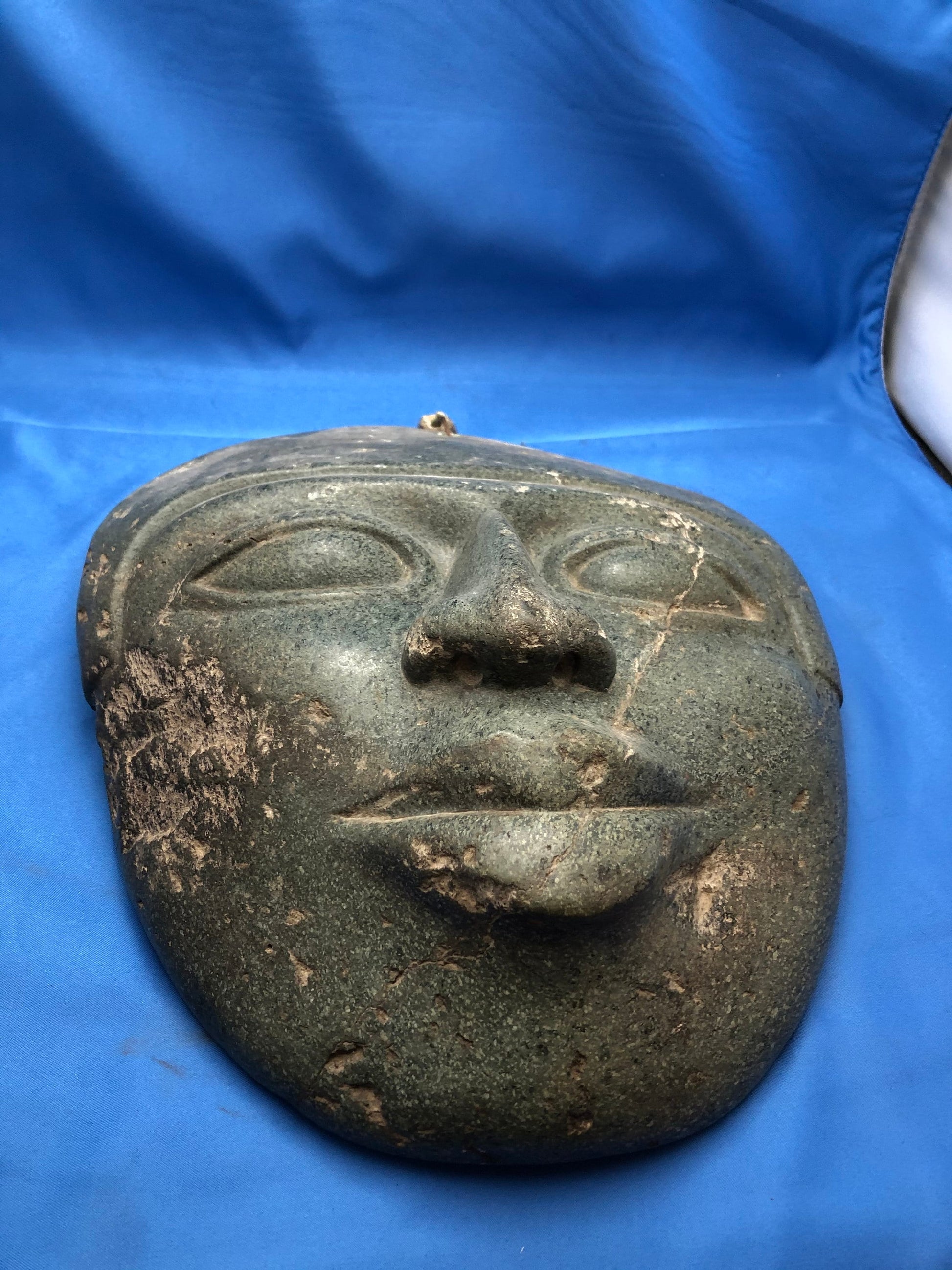 Ancient Pre-Columbian Olmecoid Mask