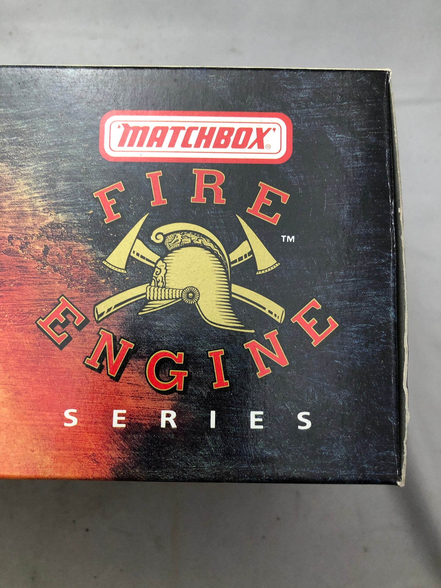 Vintage Matchbox Models of Yesteryear Fire Engine Series Special Edition.