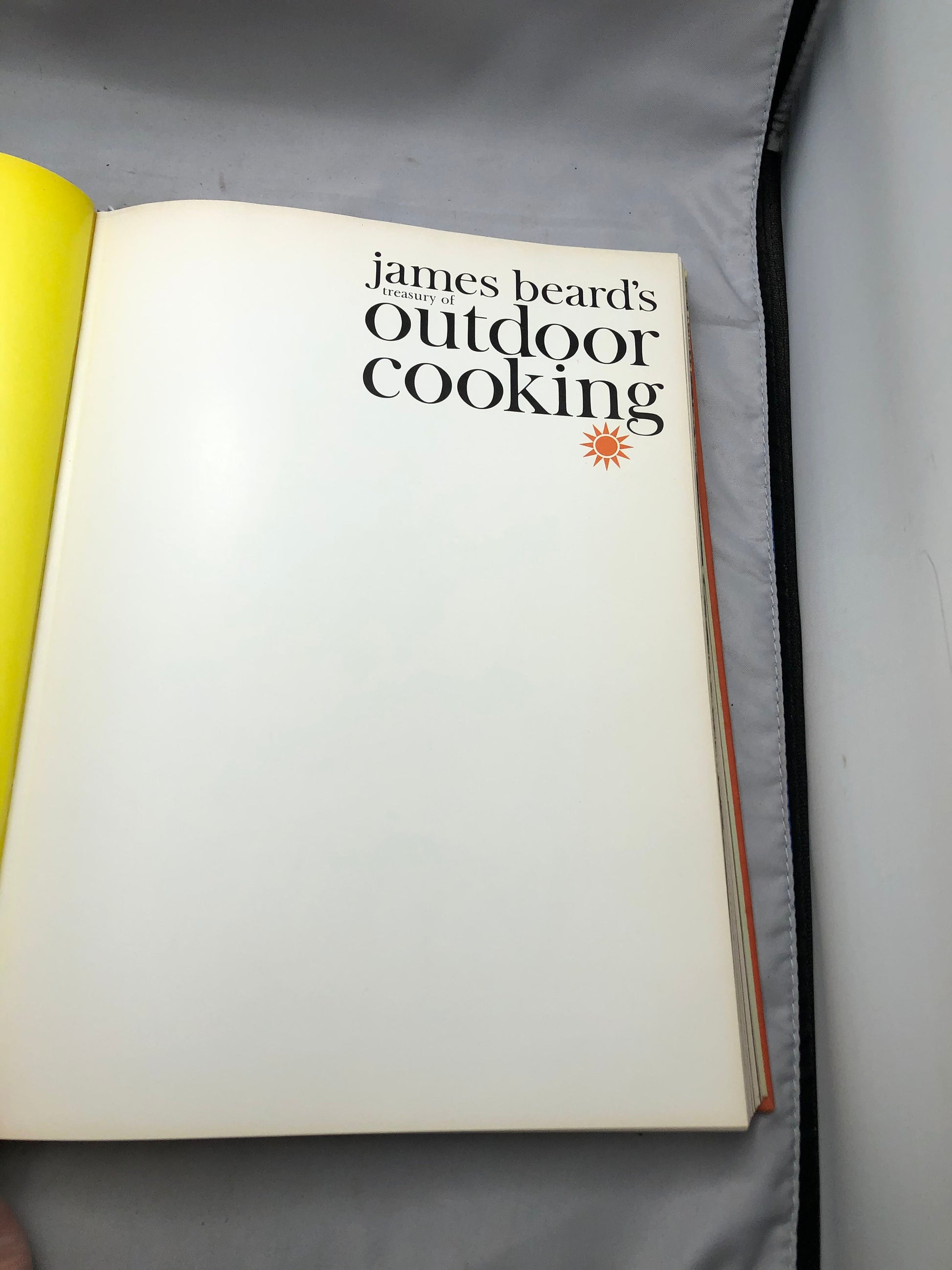 Vintage James Beard's Treasury of Outdoor Cooking