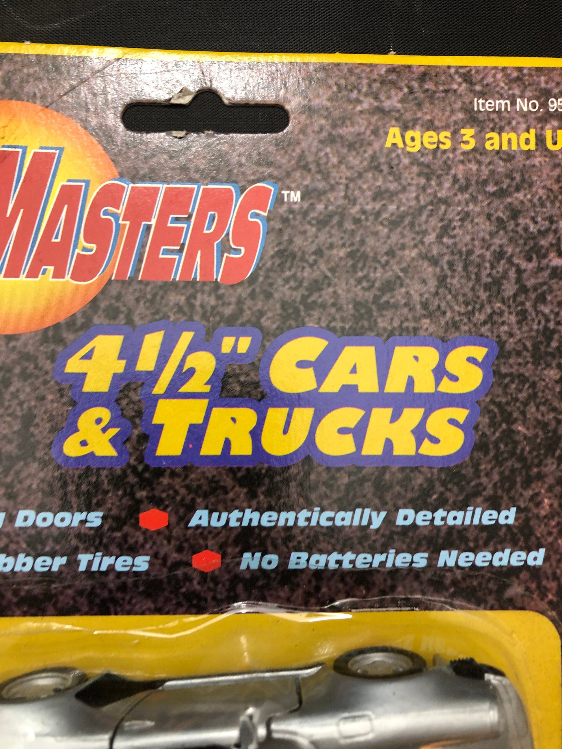 Vintage Mega Masters Die Cast Metal Pull Back Action 4 1/2" Cars and Trucks - Porsche.