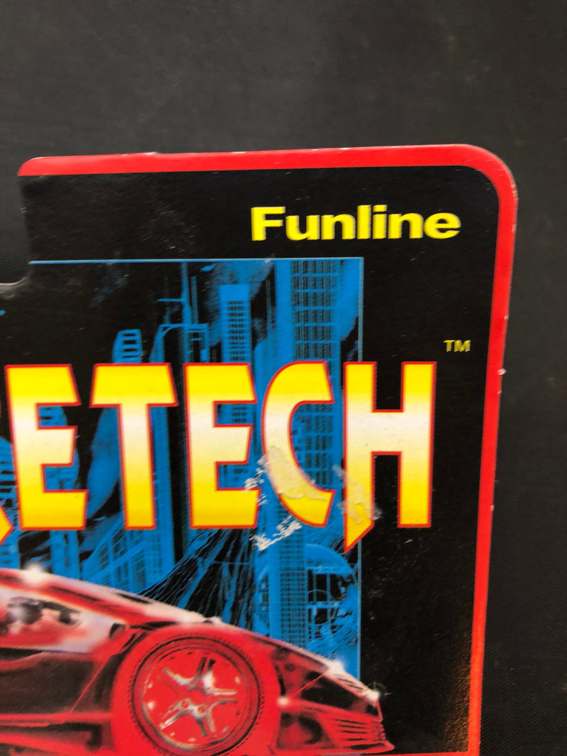 Vintage Futuretech Funline Mushroom Comics : Super Friction Powered.