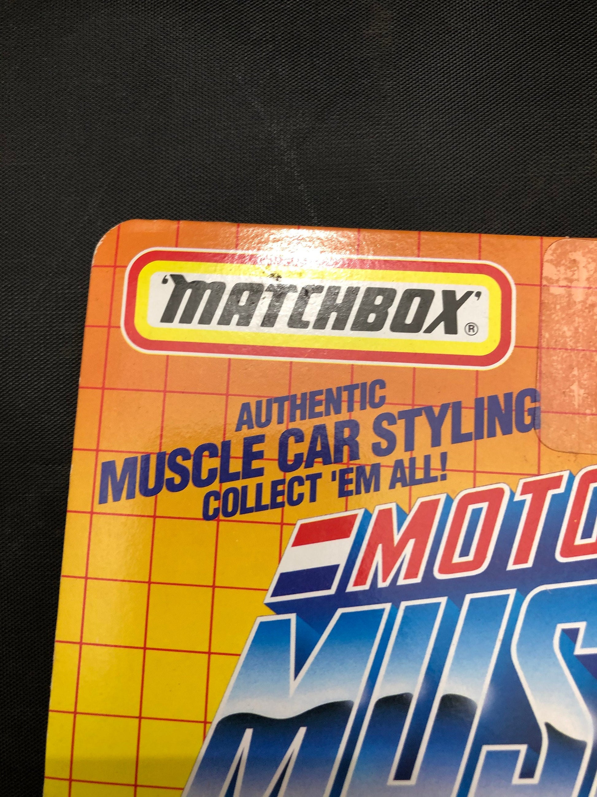 Vintage Matchbox authentic muscle styling Motorcity Muscle Cars.