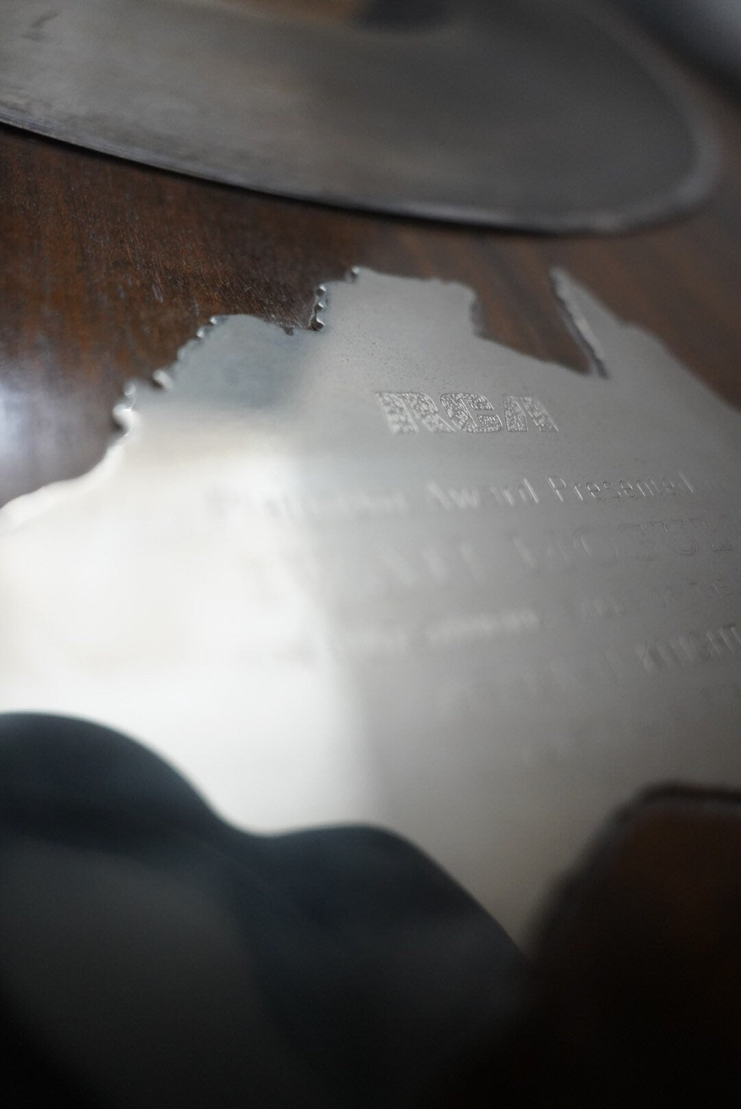 Vintage Platinum Album Award