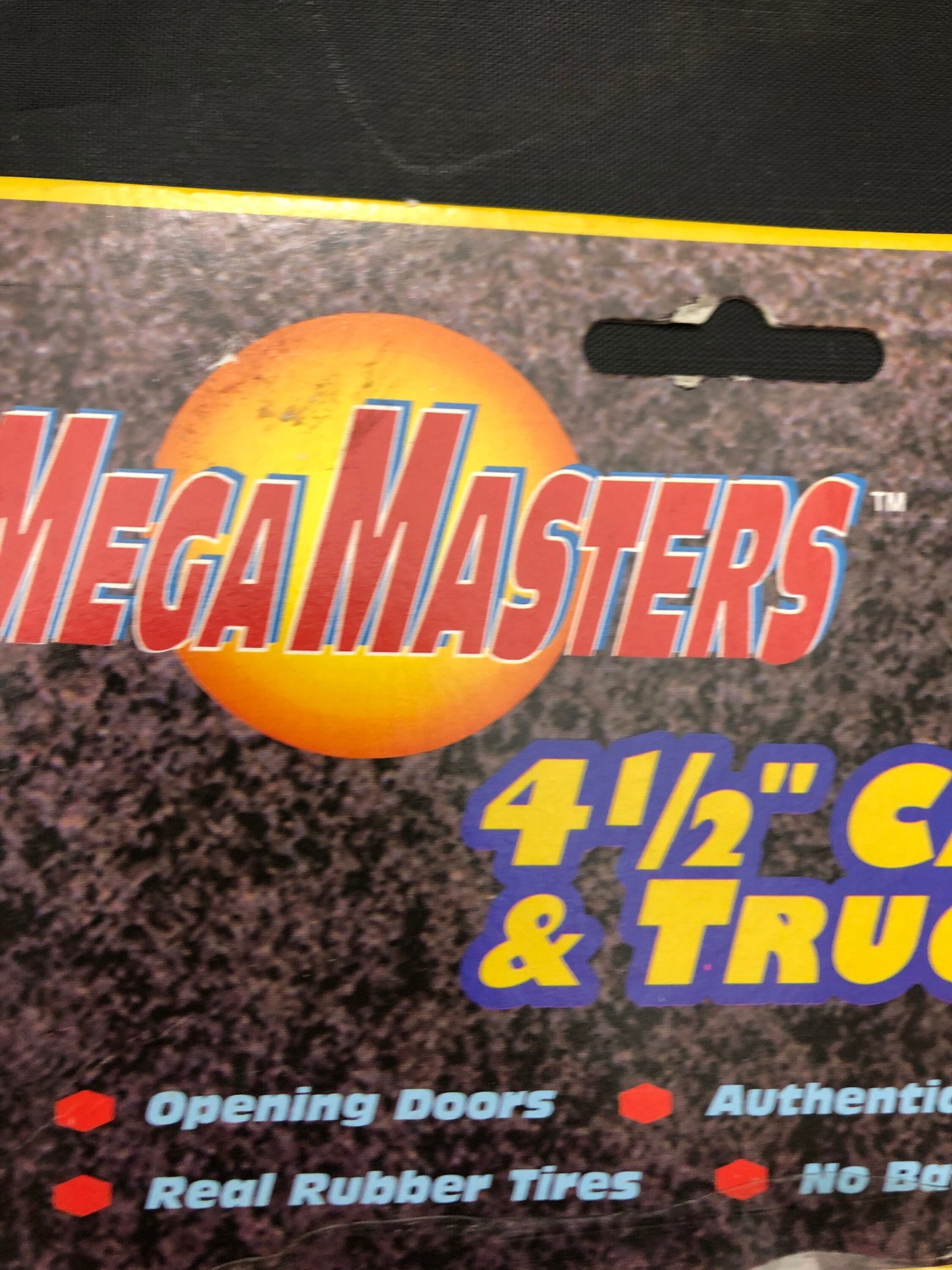 Vintage Mega Masters Die Cast Metal Pull Back Action 4 1/2" Cars and Trucks - Porsche.