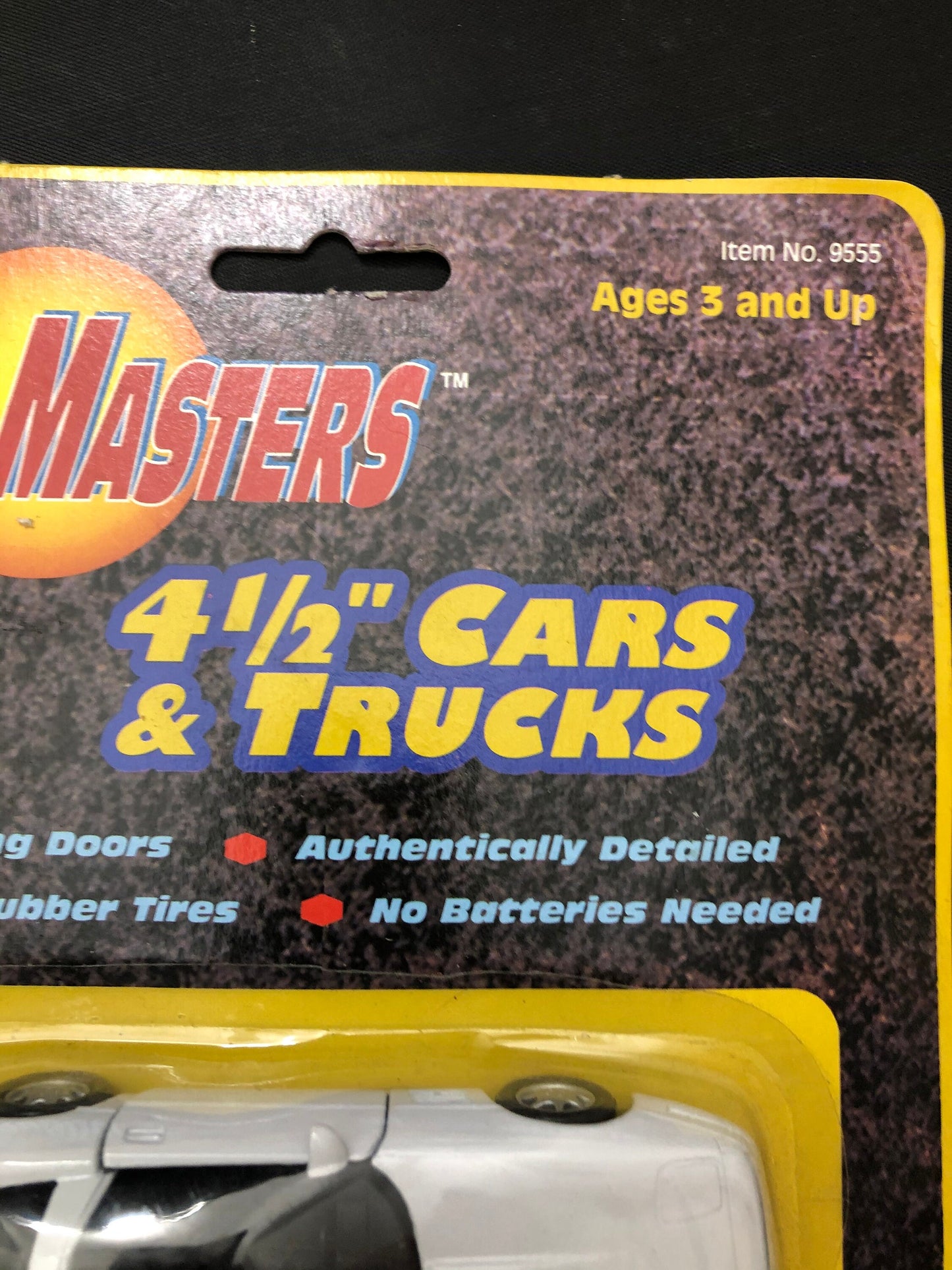 Vintage Mega Masters Die Cast Metal Pull Back Action 4 1/2" Cars and Trucks.