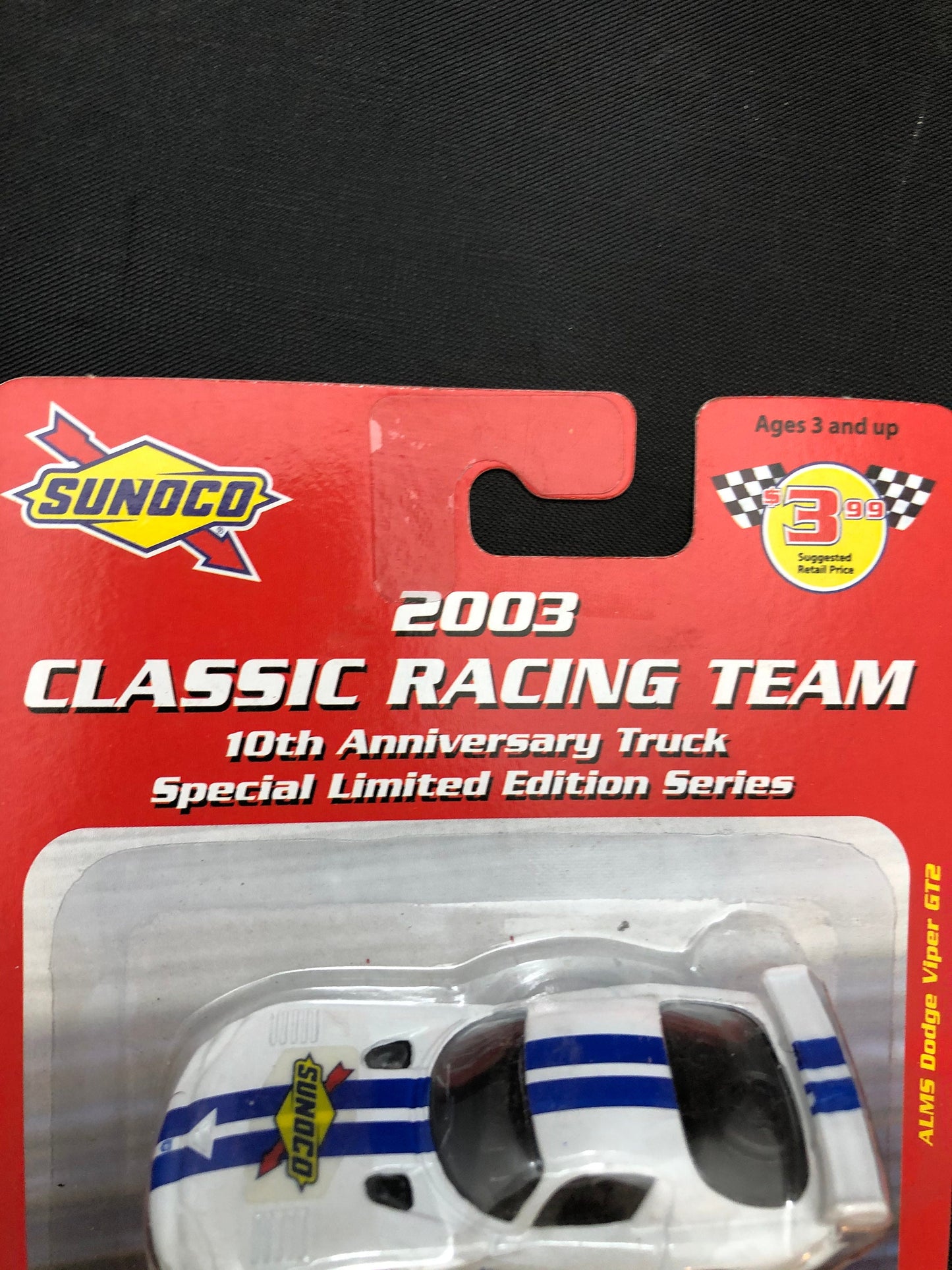 Vintage Sunoco 2003 Classic Racing Team 10th Anniversary Truck Special Limited Edition Series.