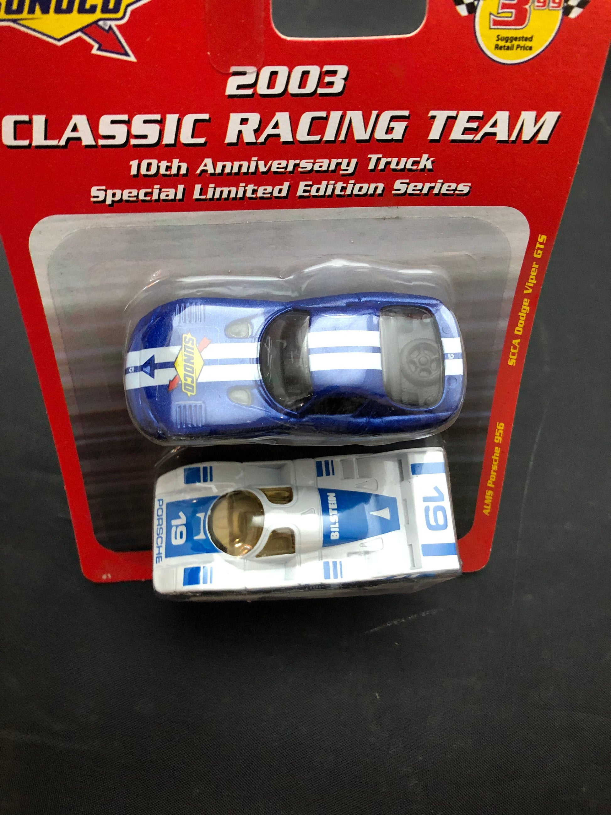 Vintage Sunoco 2003 Classic Racing Team 10th Anniversary Truck Special Limited Edition Series.