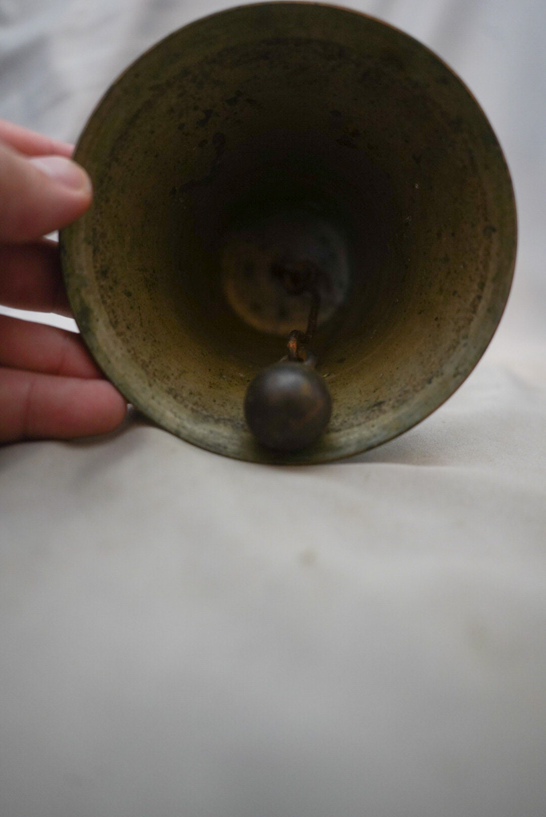 Unique large brass bell