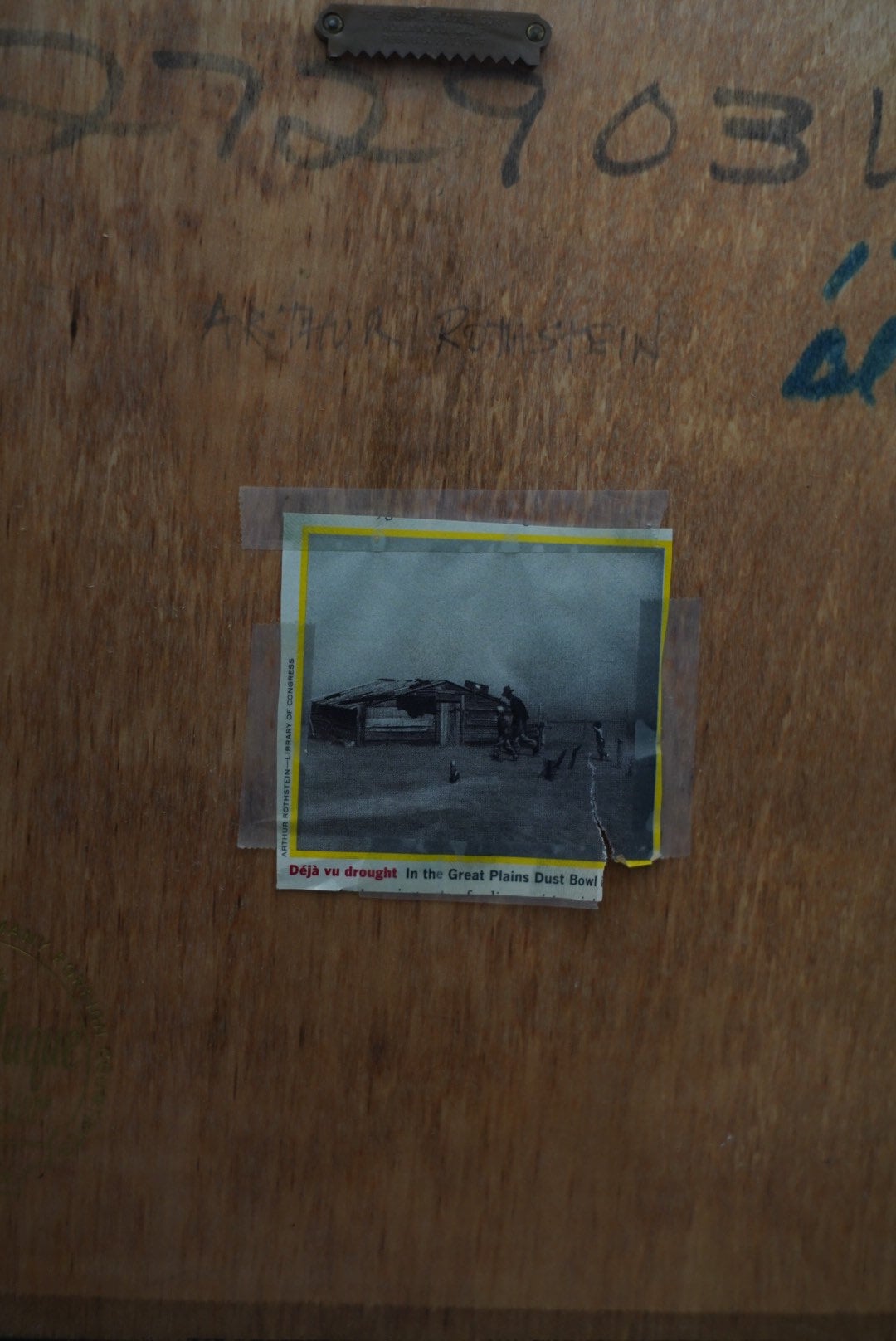 Authentic Arthur Rothstein Dust Bowl Print, Signed Fine Art Photography, Vintage Iconic Wall Art, Historical Memorabilia