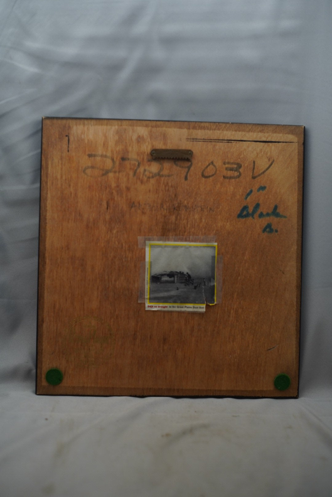 Authentic Arthur Rothstein Dust Bowl Print, Signed Fine Art Photography, Vintage Iconic Wall Art, Historical Memorabilia