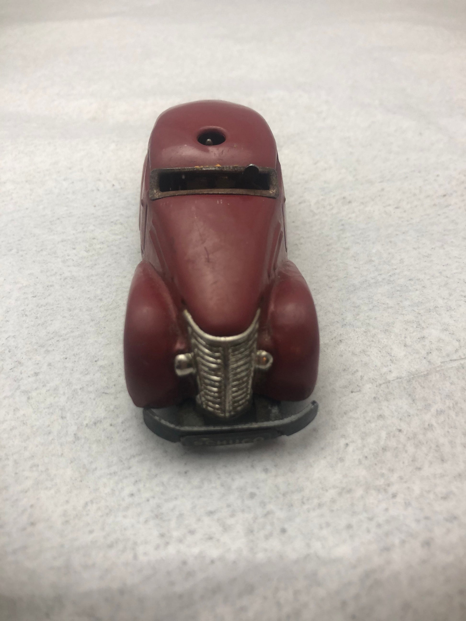 1930s Schuco red Telesteering car 3000