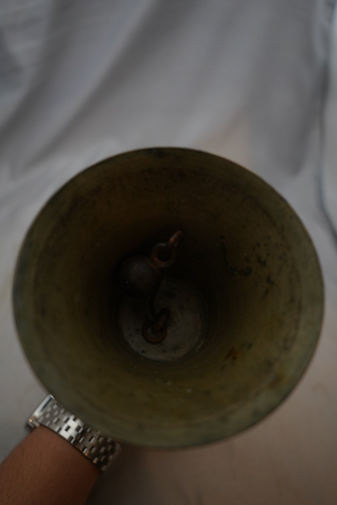 Unique large brass bell