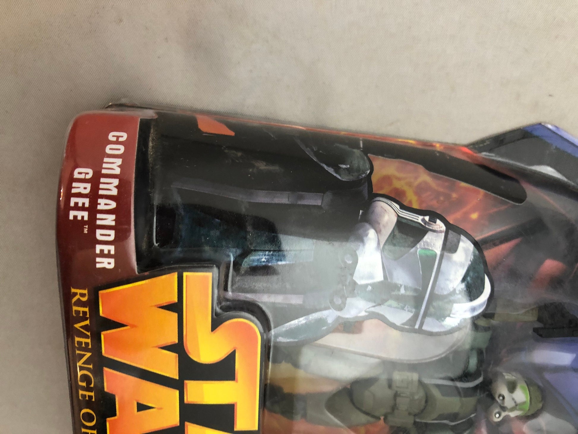 Star Wars Revenge of the Sith. Commander Gree -with battle gear.