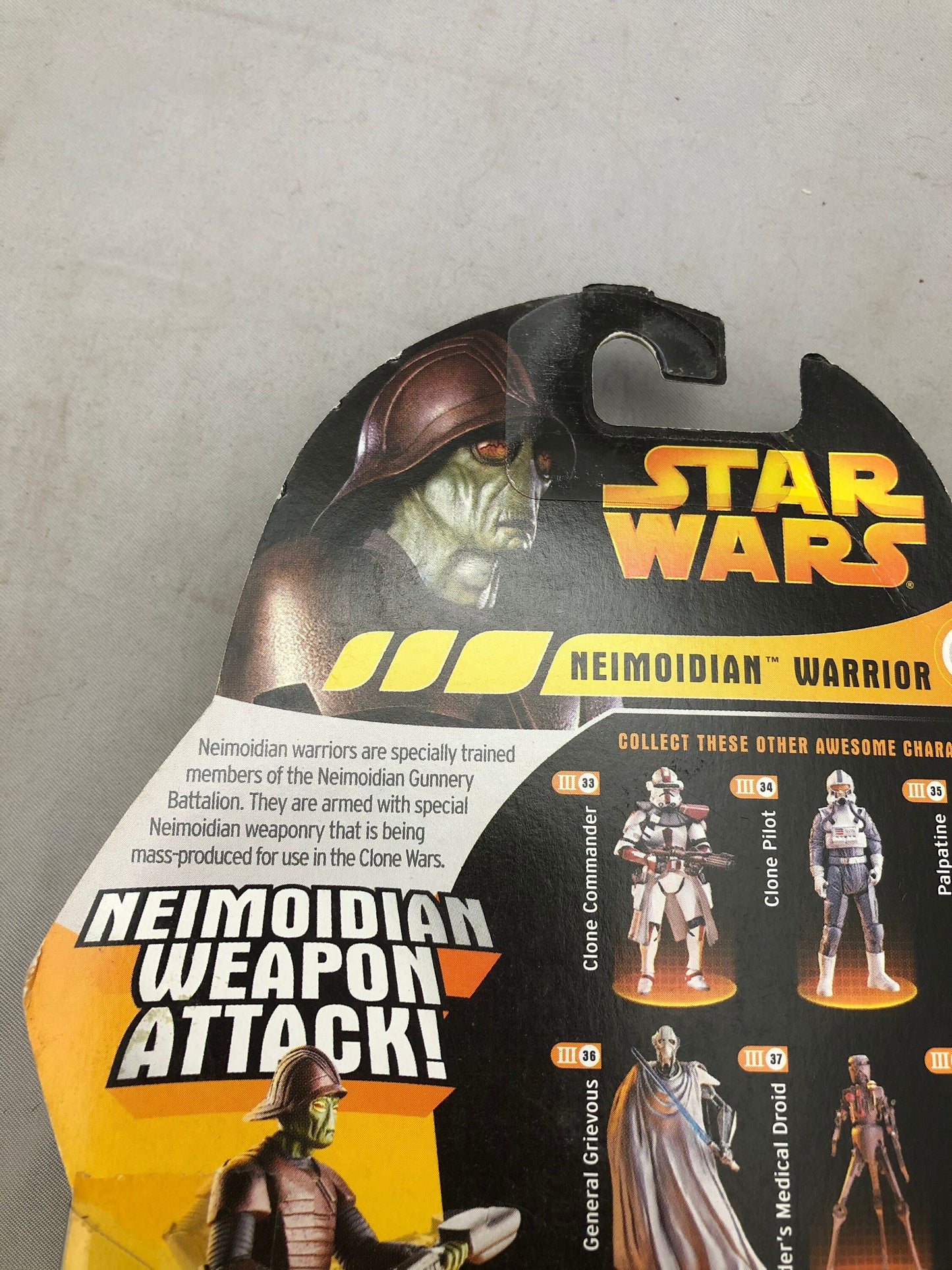 Star Wars Revenge of the Sith. Neimoidian Warrior.