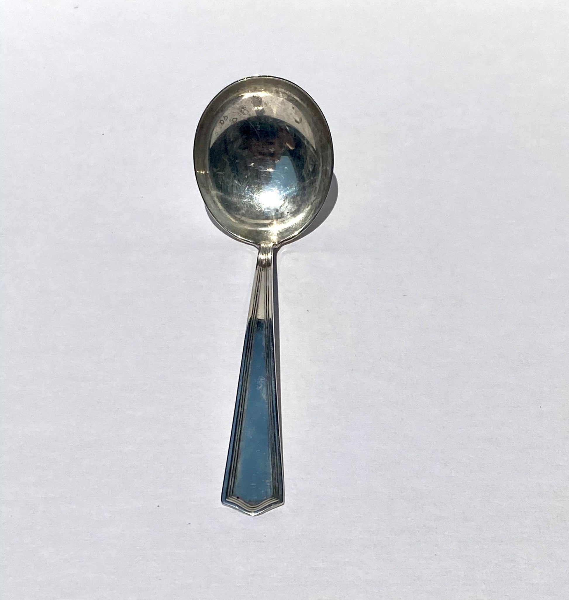 1921 International Silver Company Soup Ladle with Sterling Gilding