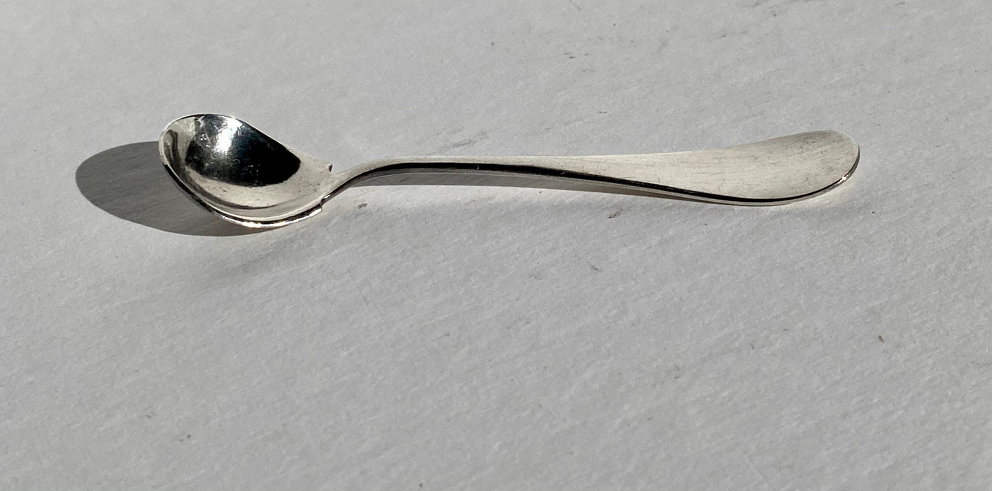 Vintage W.M. Rogers Silver-Plated Salt Spoon | Home and Living