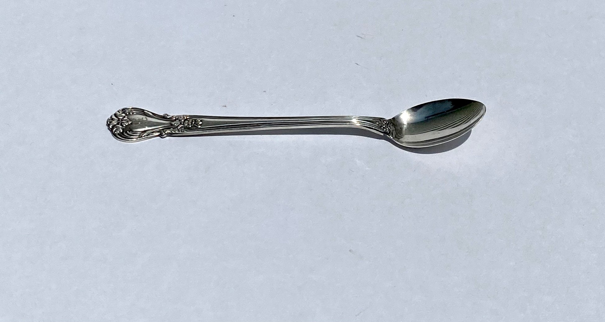 Engraved Weidlich Co Sterling Silver Ancestry Spoon | Home and Living