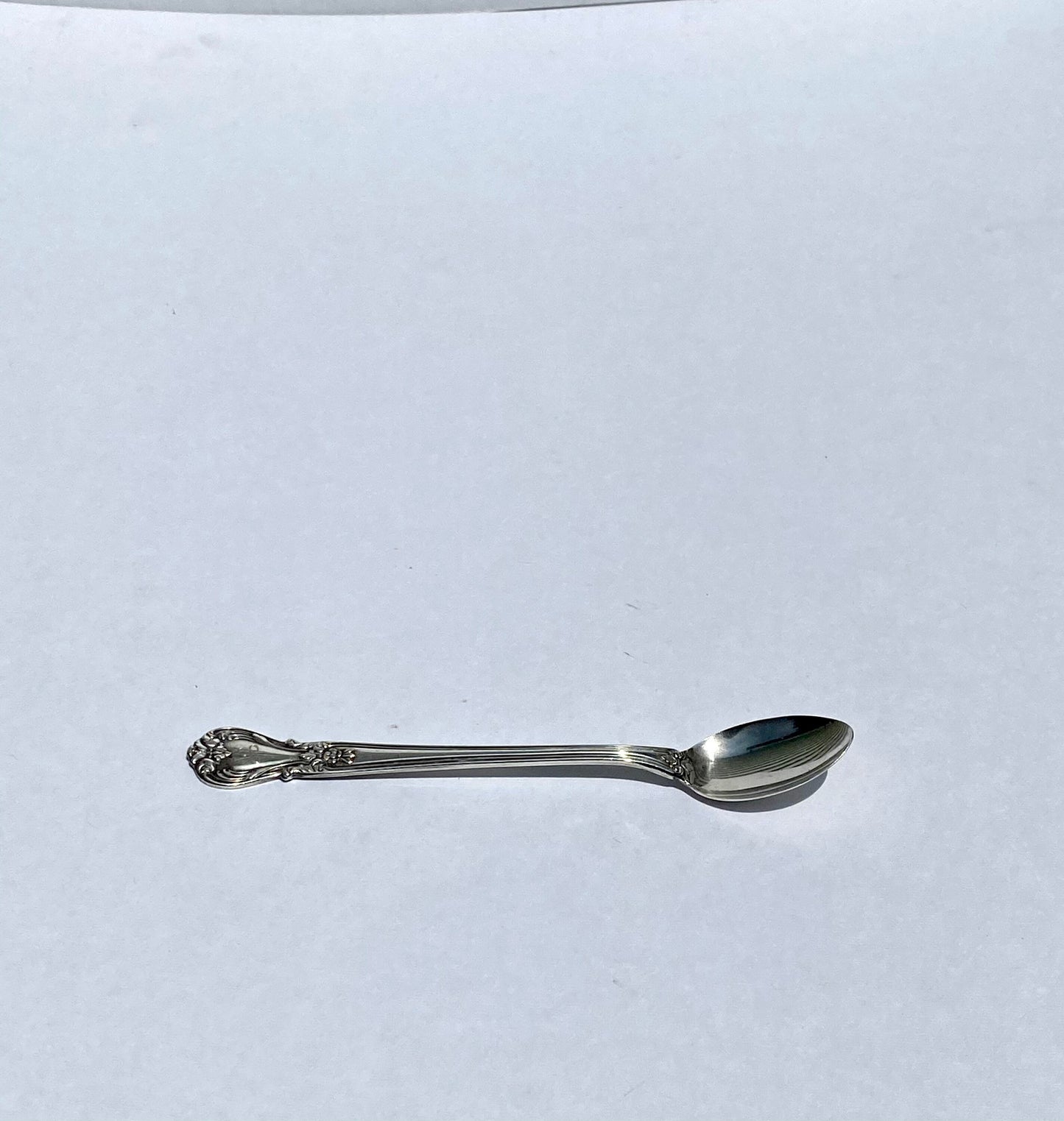 Engraved Weidlich Co Sterling Silver Ancestry Spoon | Home and Living