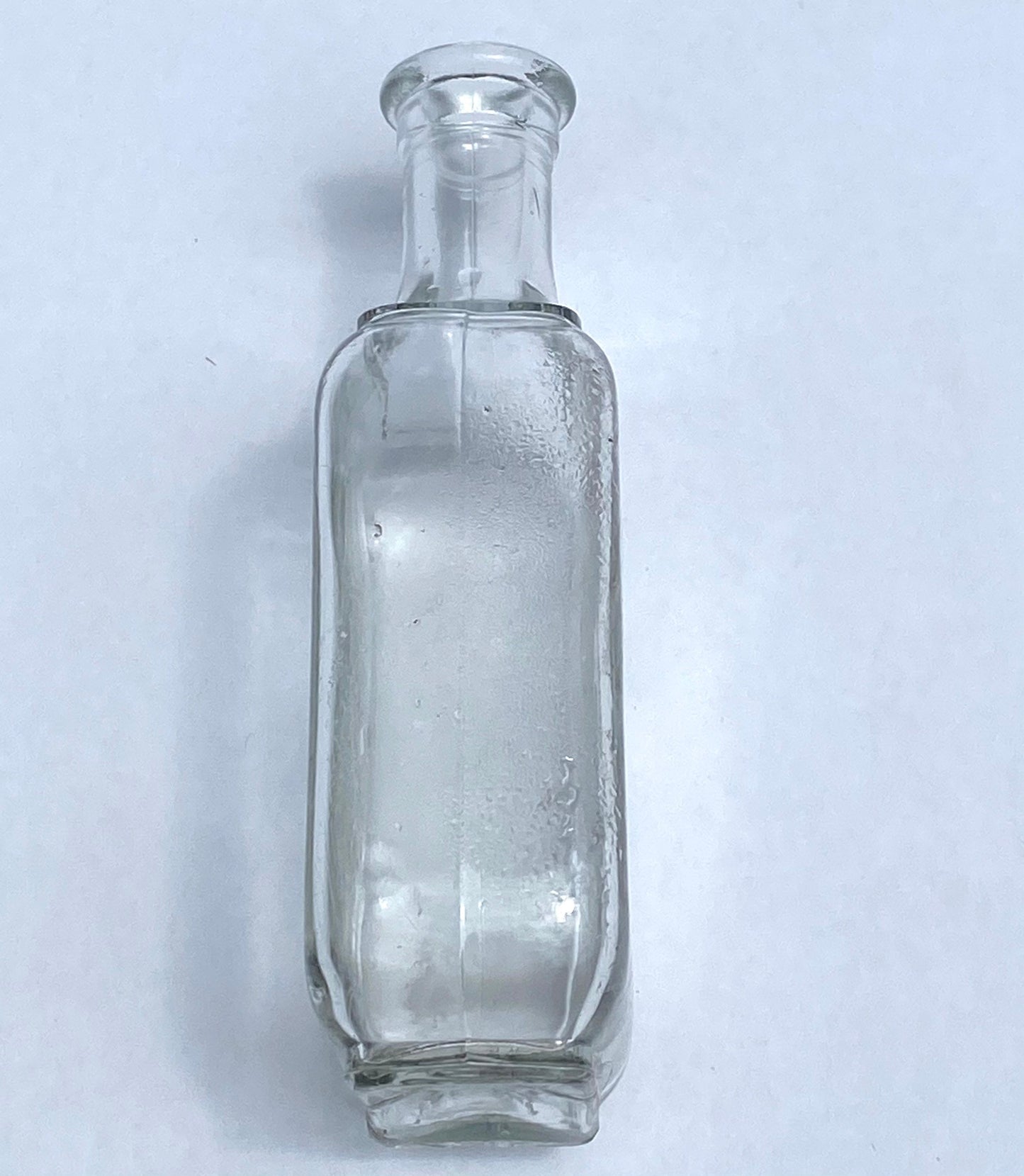 Vintage Unmarked Glass Medicine Bottle