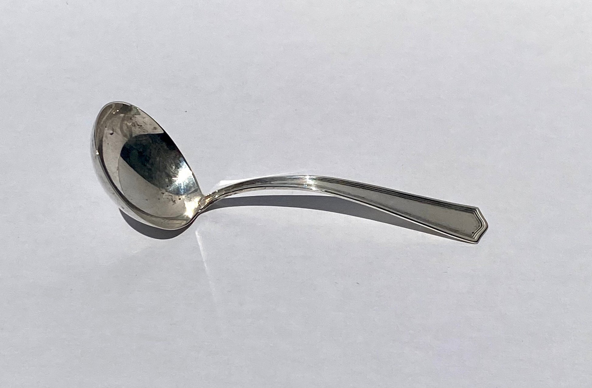 1921 International Silver Company Soup Ladle with Sterling Gilding