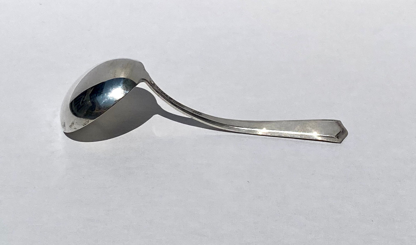 1921 International Silver Company Soup Ladle with Sterling Gilding