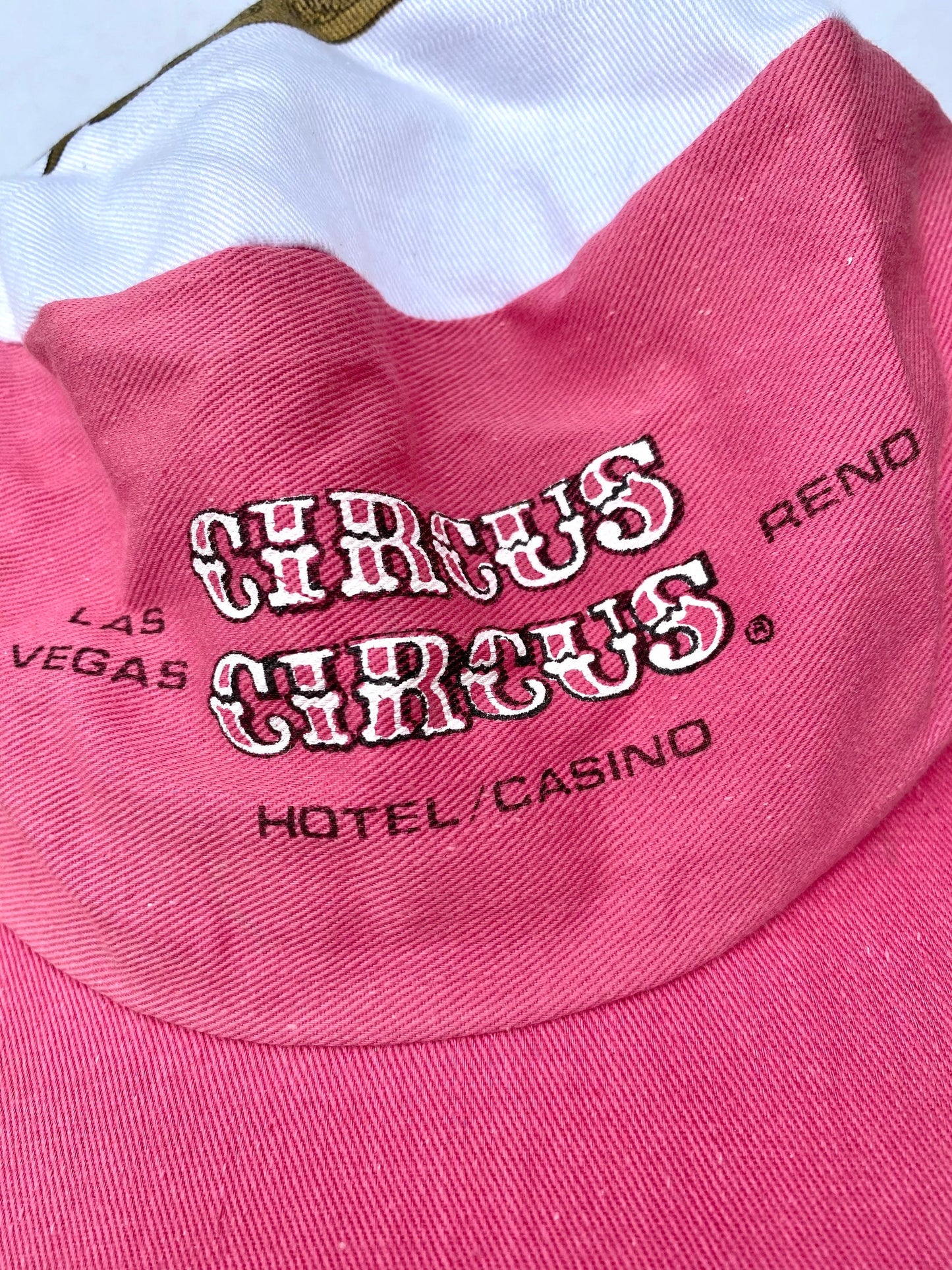 Vintage Pink Circus Circus Hotel & Casino Trucker Hat