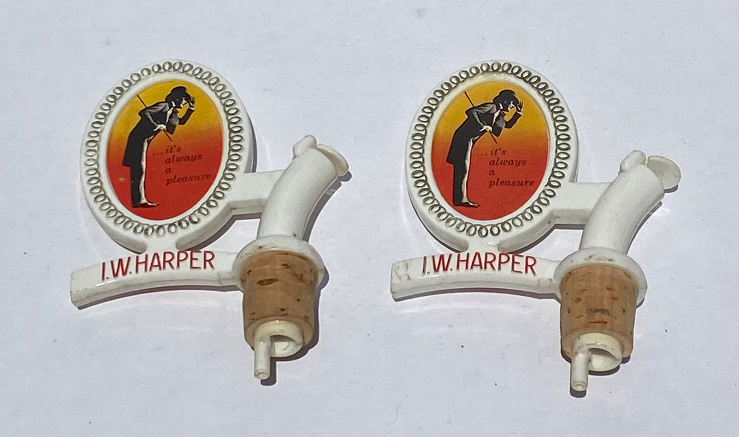 Vintage I.W. Harper Speed Pourer SET