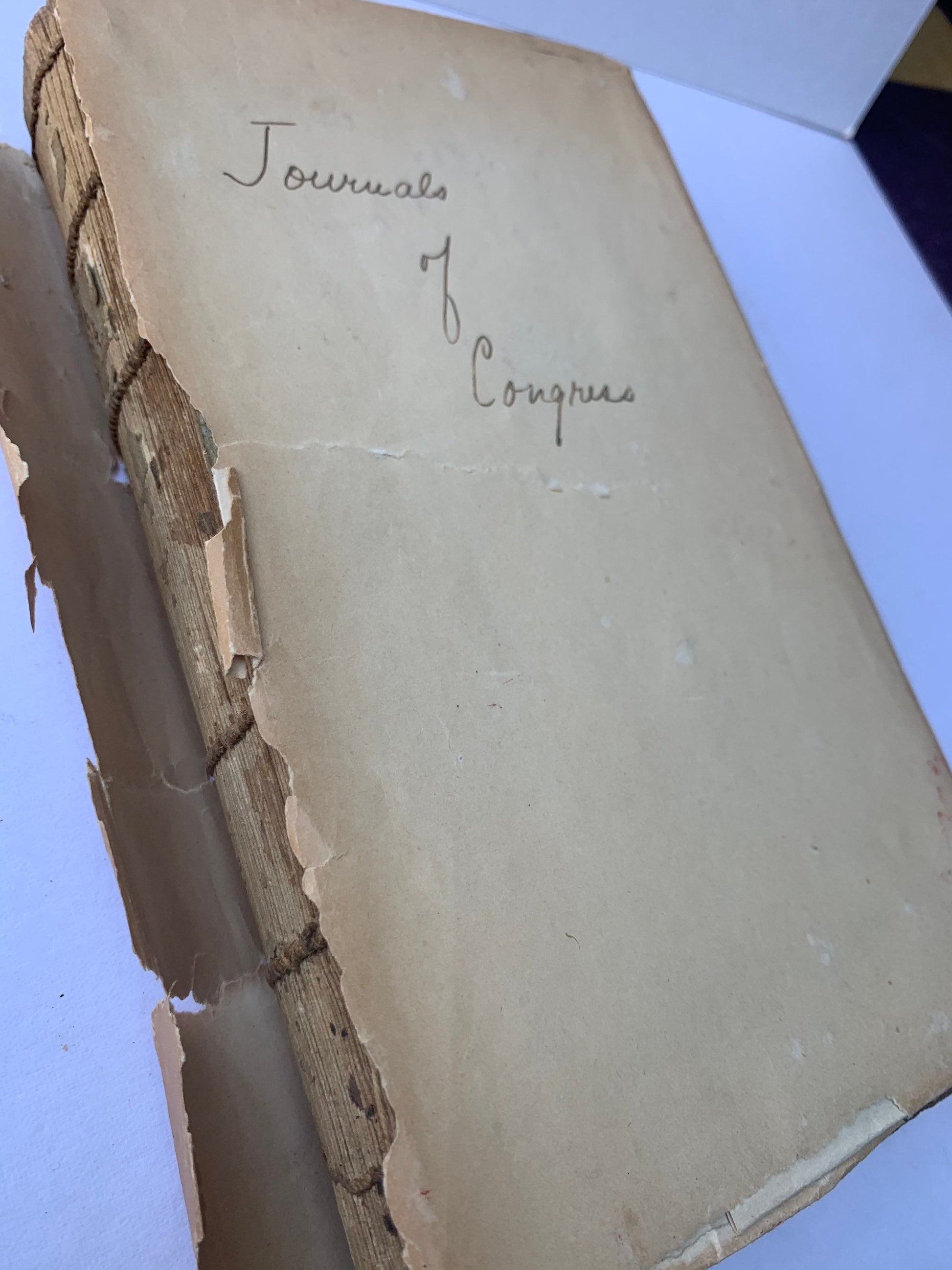 Amazingly rare Journals of Congress from 1776, the framing of the Declaration of Independence, chronicles the birth of the United States