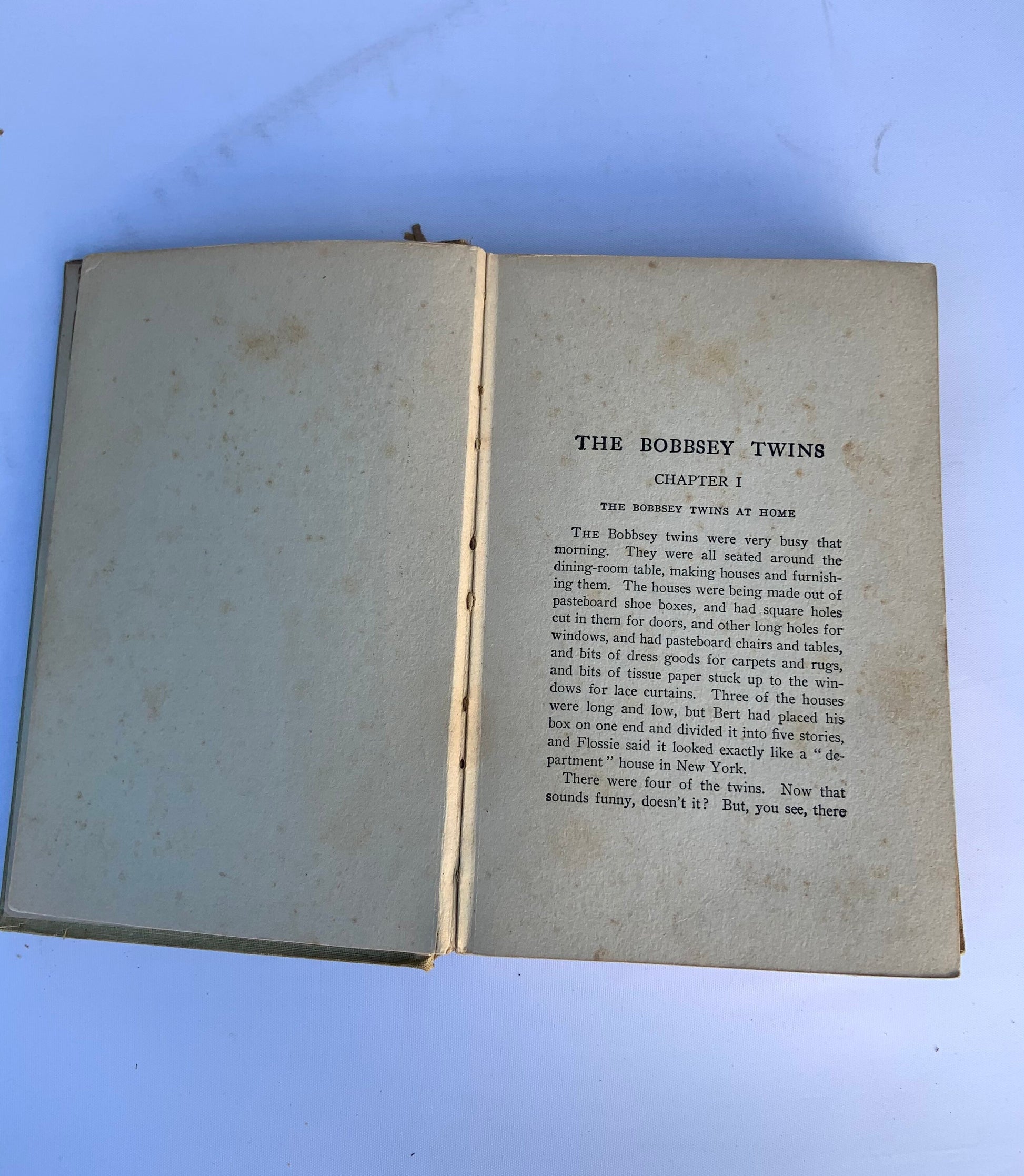 Antique The Bobbsey Twins book by Laura Lee Hope