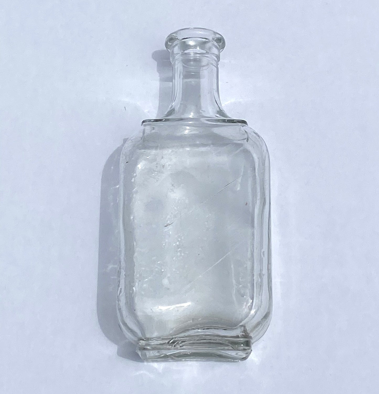 Vintage Unmarked Glass Medicine Bottle