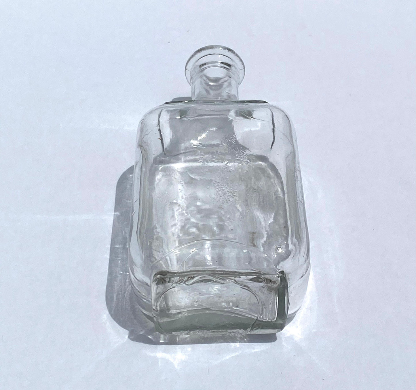 Vintage Unmarked Glass Medicine Bottle