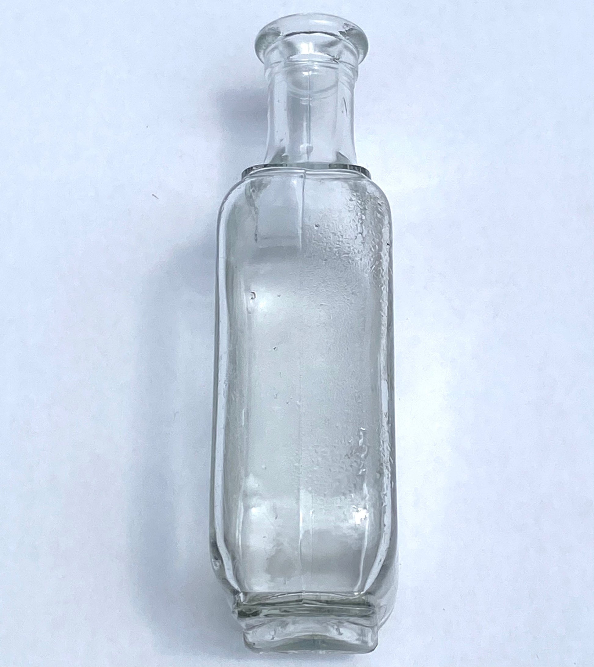 Vintage Unmarked Glass Medicine Bottle