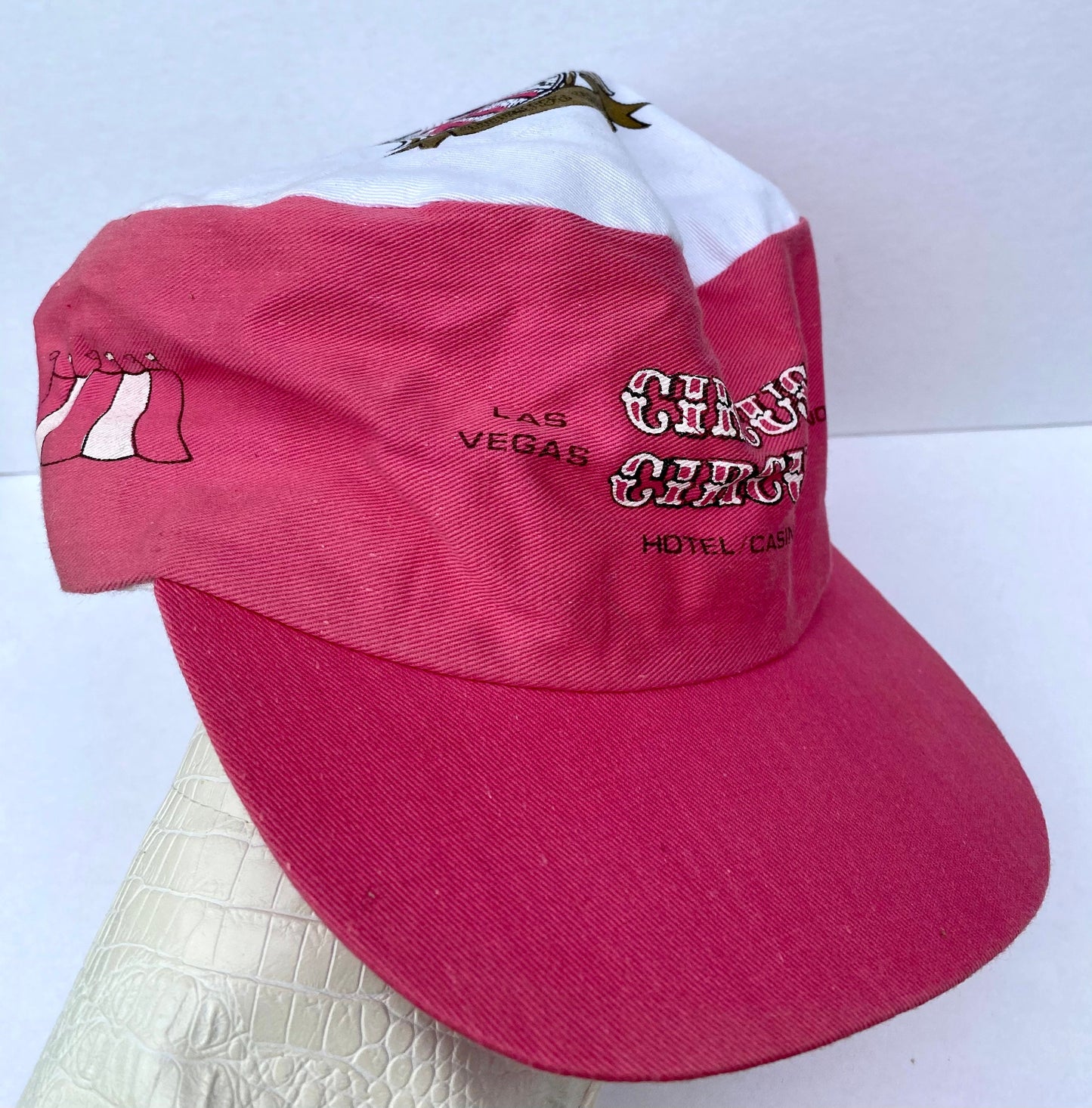 Vintage Pink Circus Circus Hotel & Casino Trucker Hat