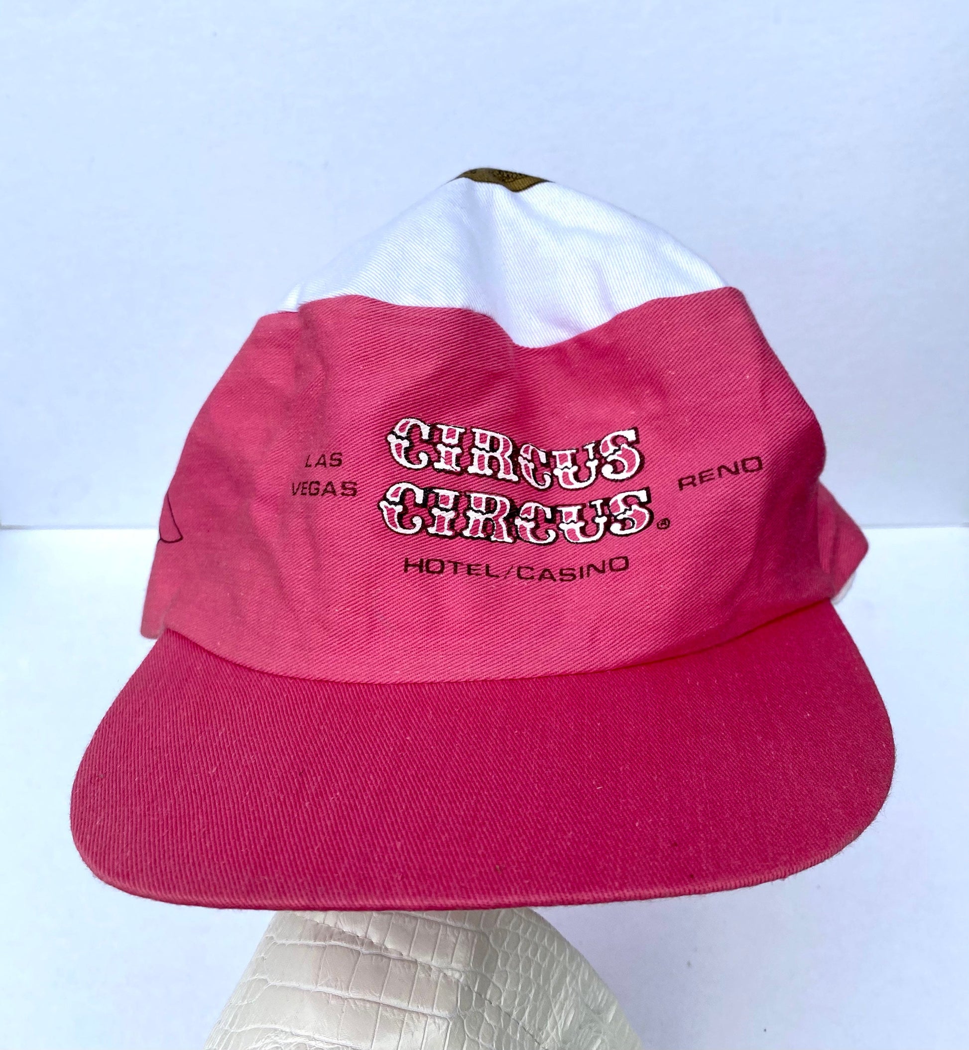 Vintage Pink Circus Circus Hotel & Casino Trucker Hat