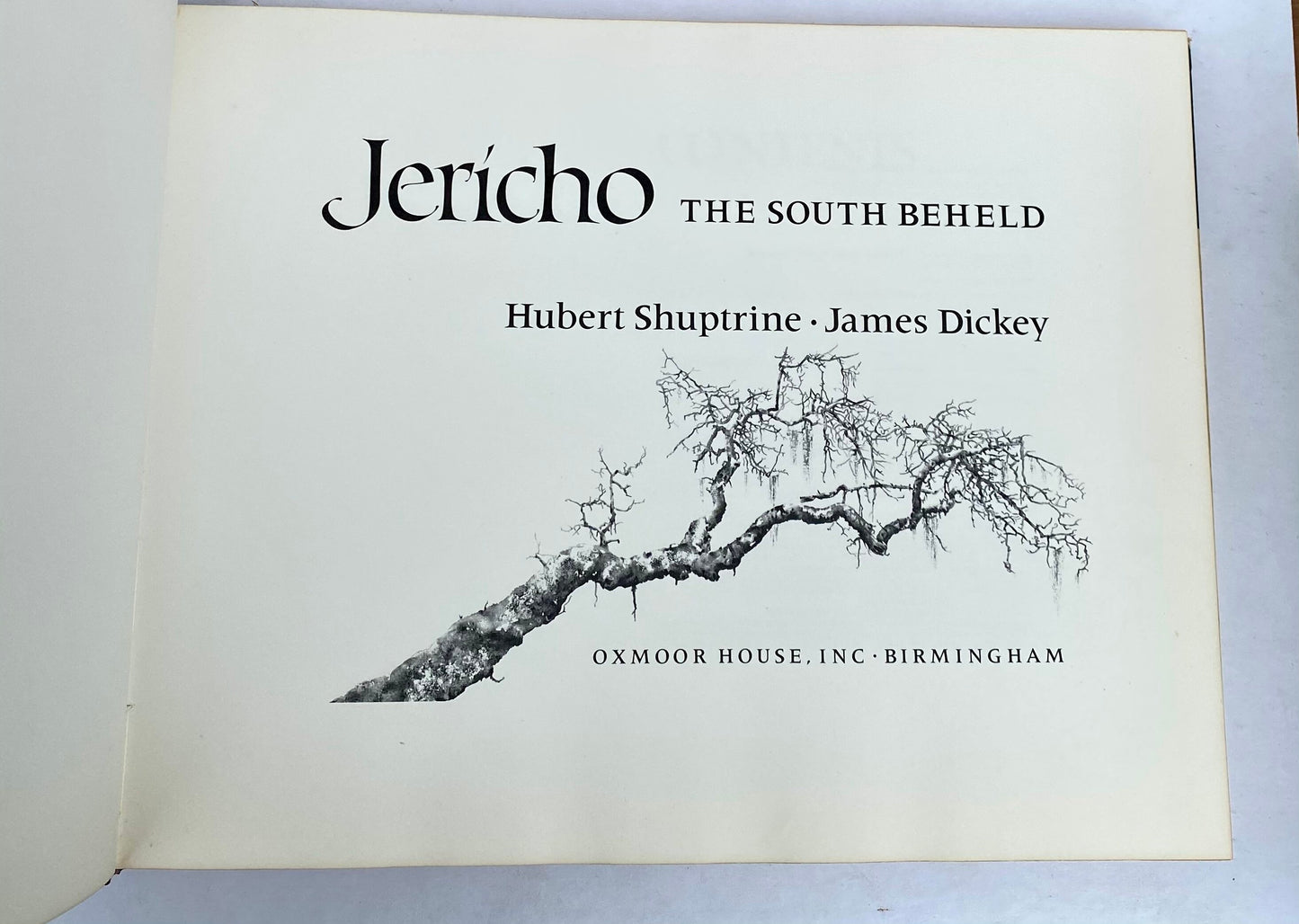 Jericho: The South Beheld by Hubert Shuptrine and James Dickey