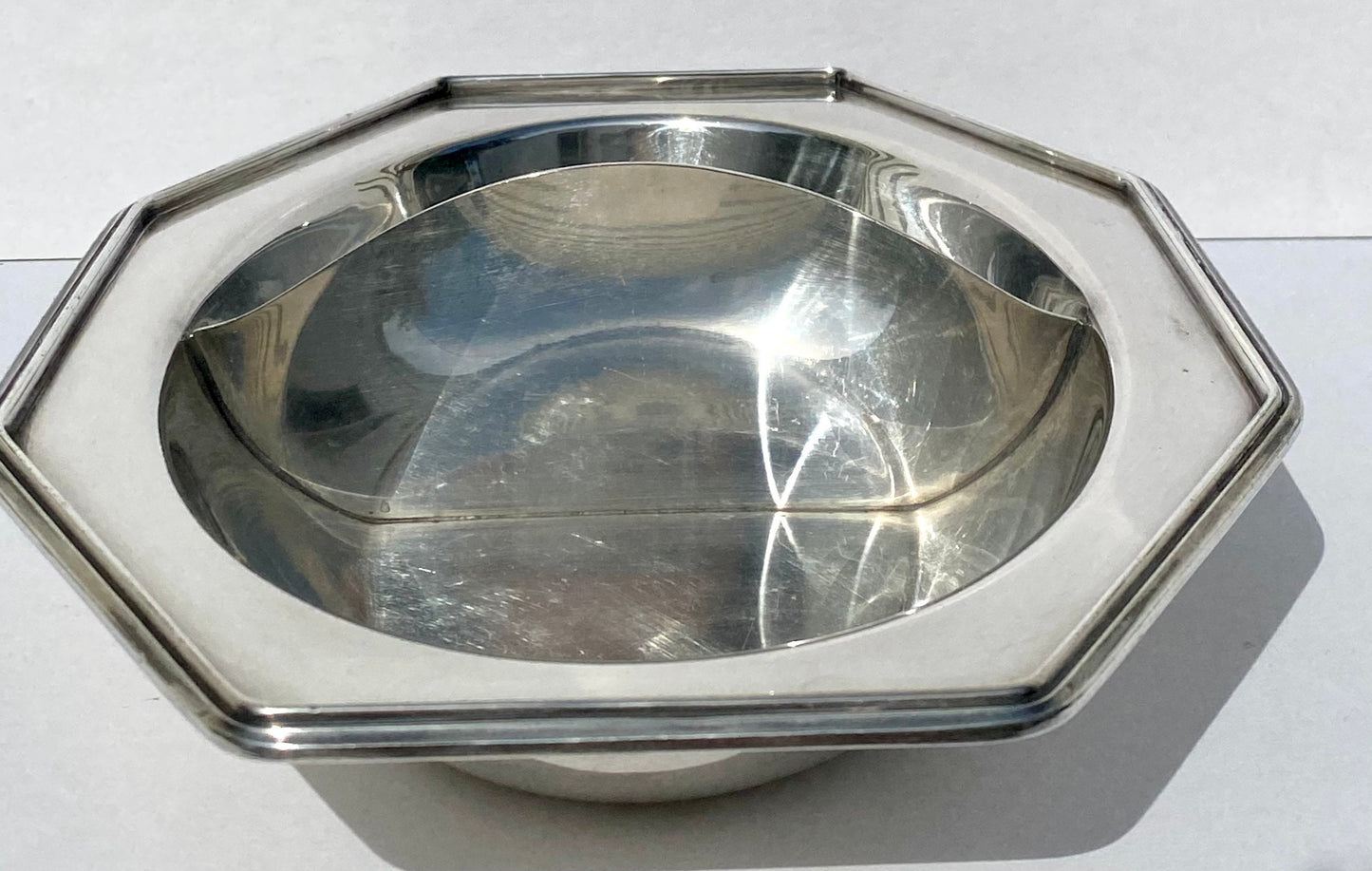 Elegant Silver Plate Dish by W.M. Mounts