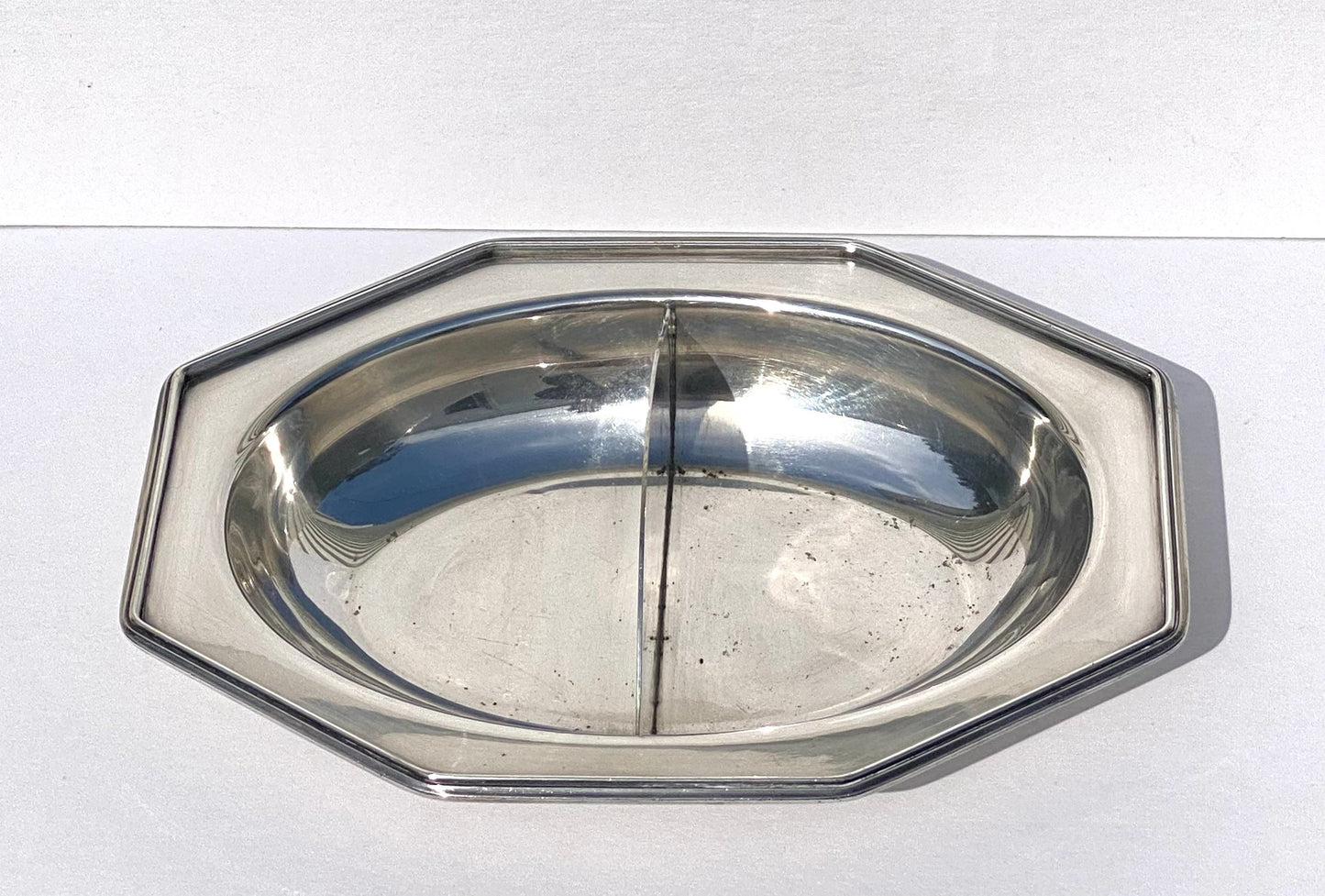 Elegant Silver Plate Dish by W.M. Mounts