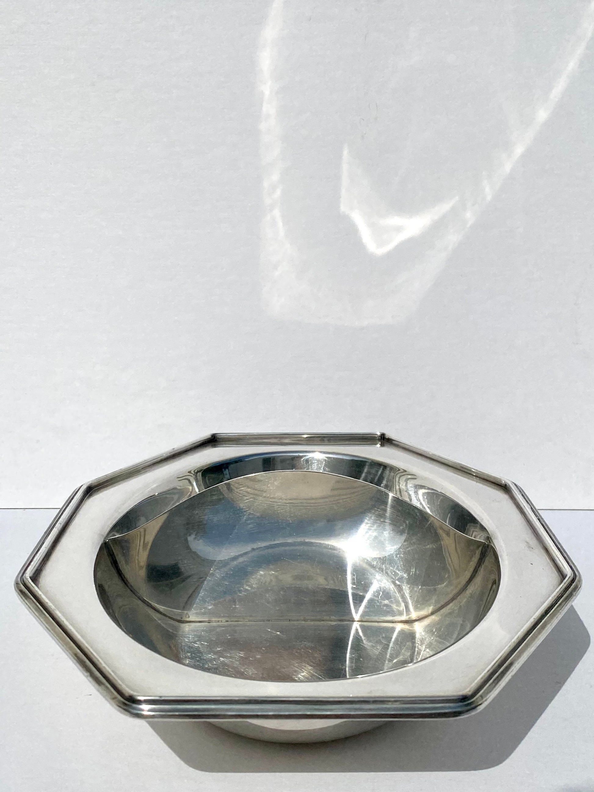 Elegant Silver Plate Dish by W.M. Mounts