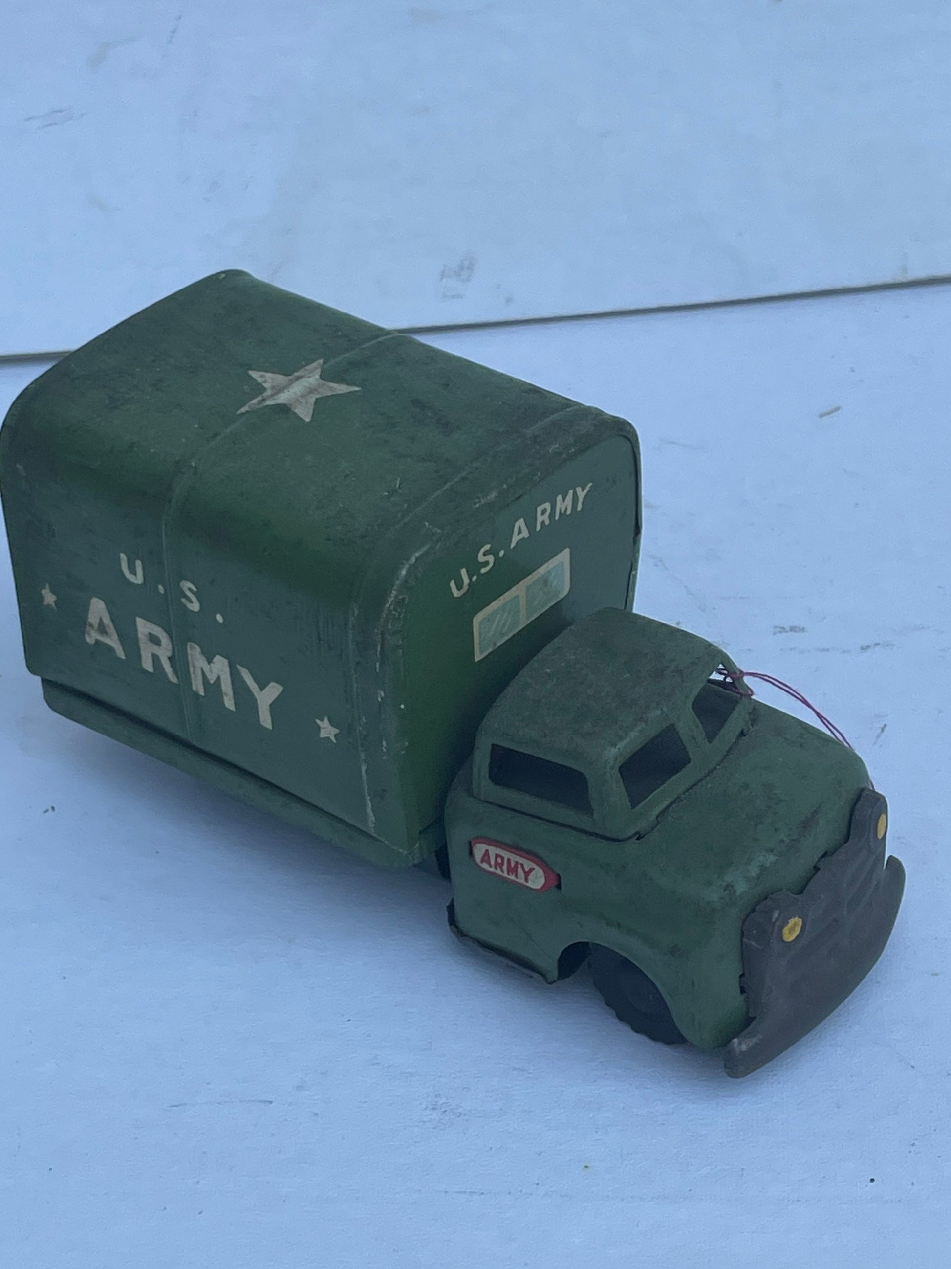 Vintage 1950s Toy Army Truck