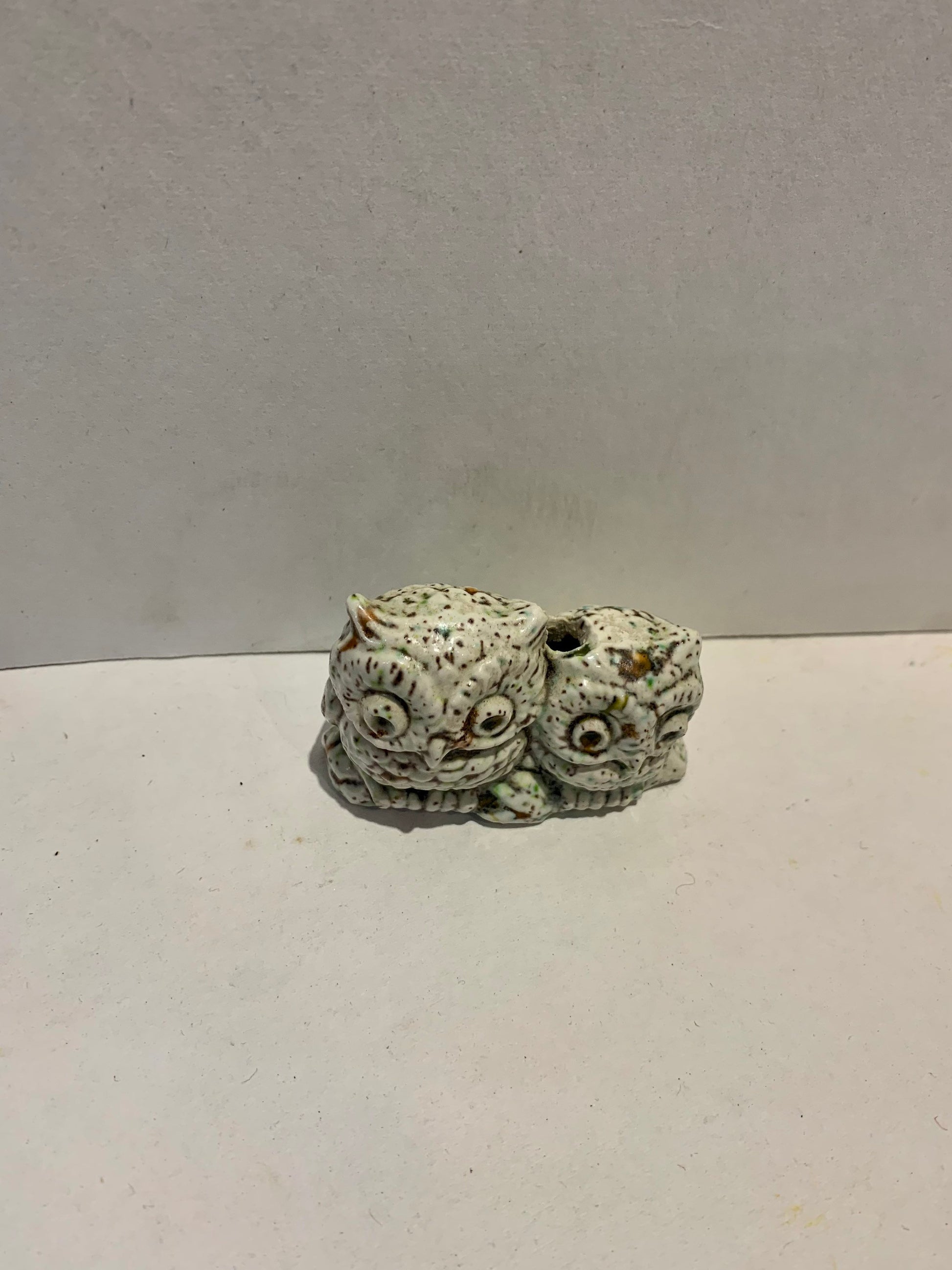 Vintage Figure of Two Owls