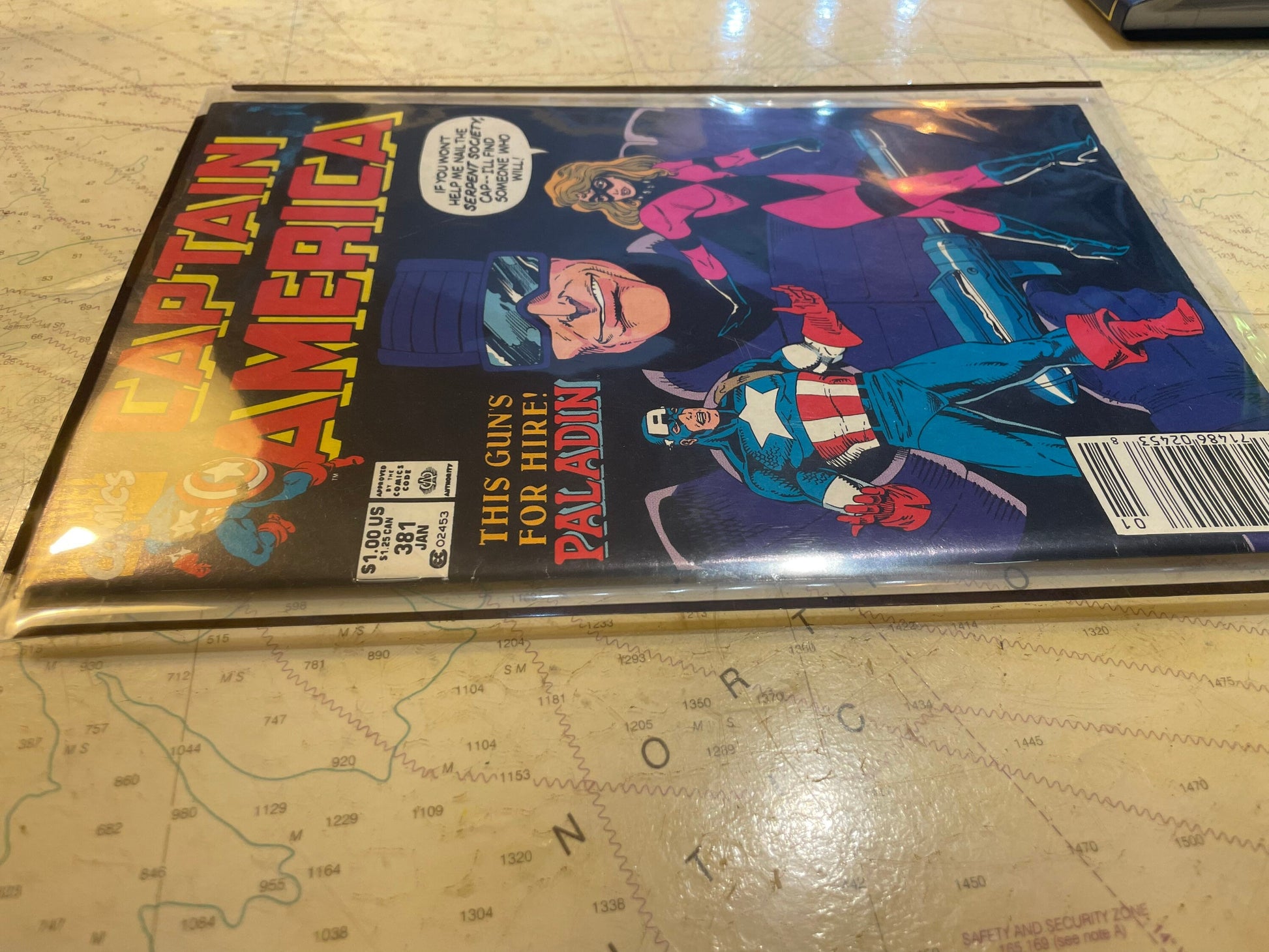 Captain America #381 This Gun’s For Hire Paladin