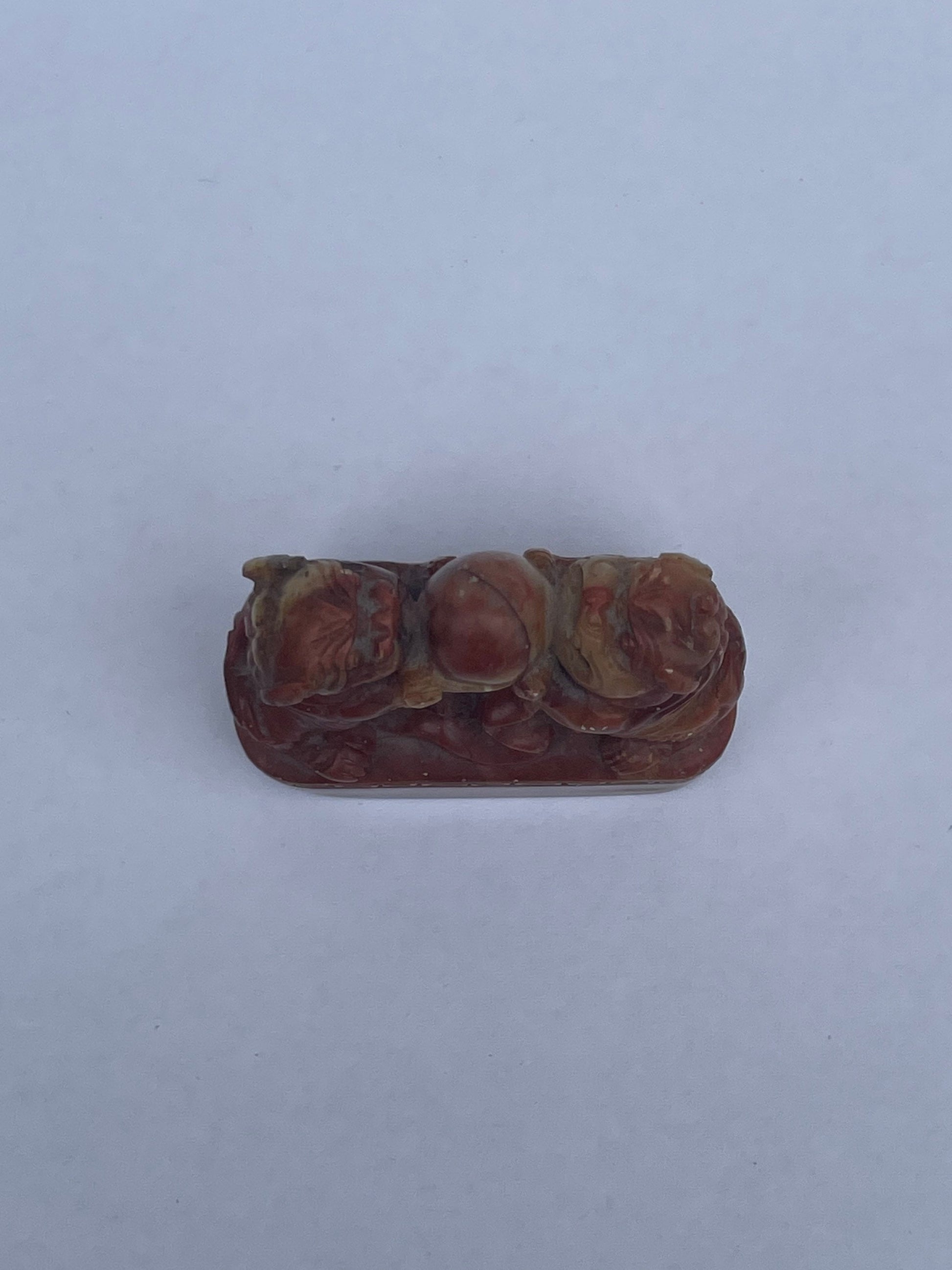 Vintage Chinese Marble Stamp