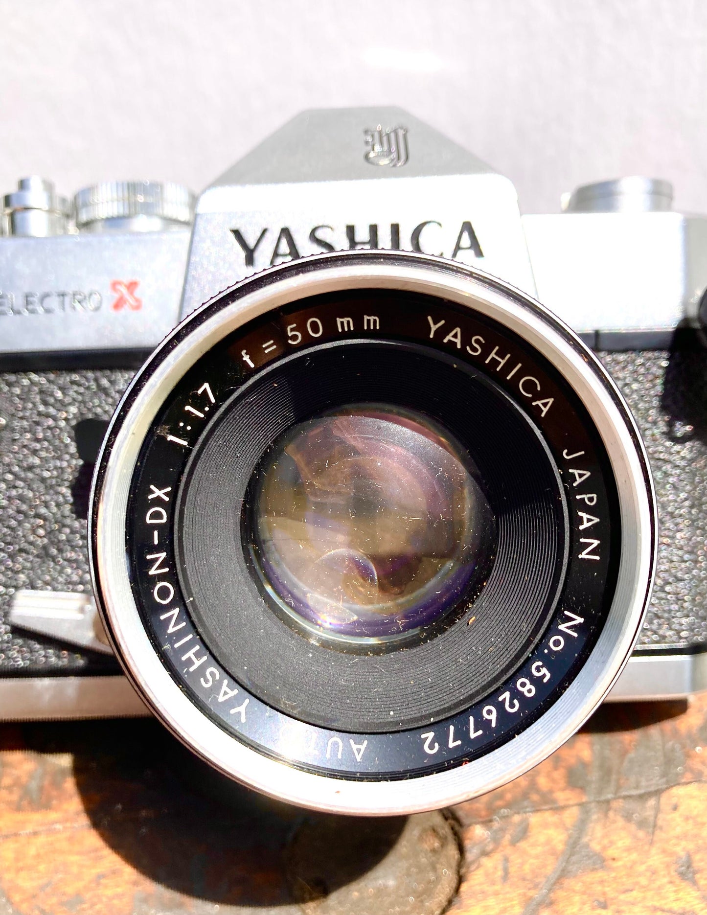 Yashica TL Electro X - Fast 50mm f/1.7 Yashinon-DX lens