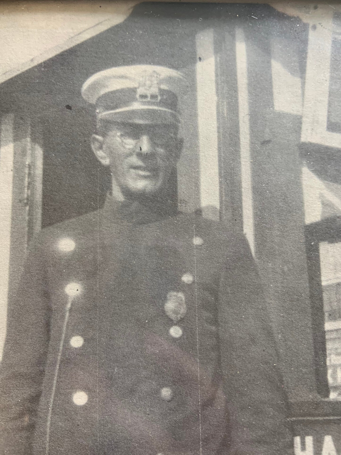 Traffic Police Photograph from 1926 featuring J. Sutter