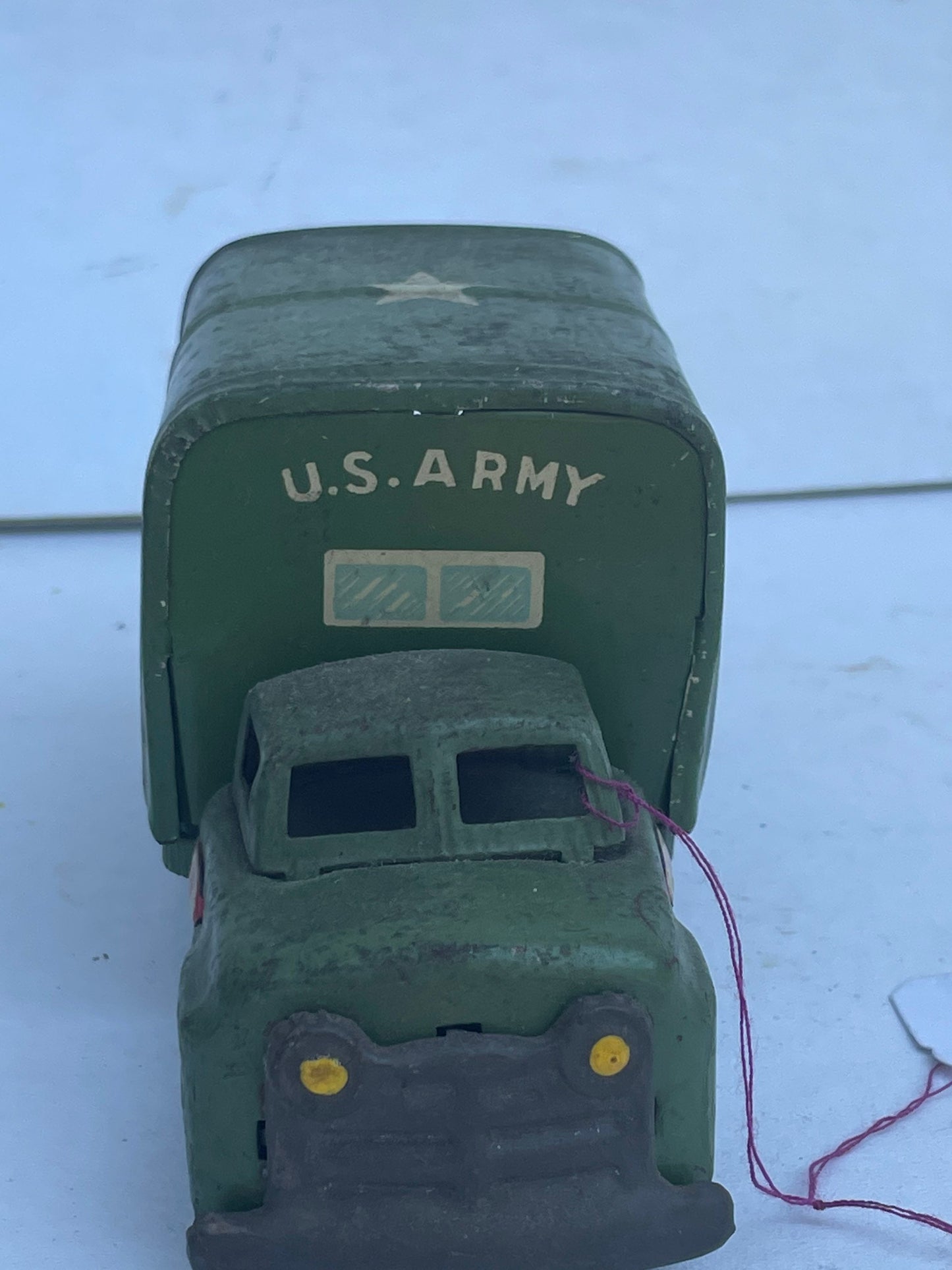 Vintage 1950s Toy Army Truck