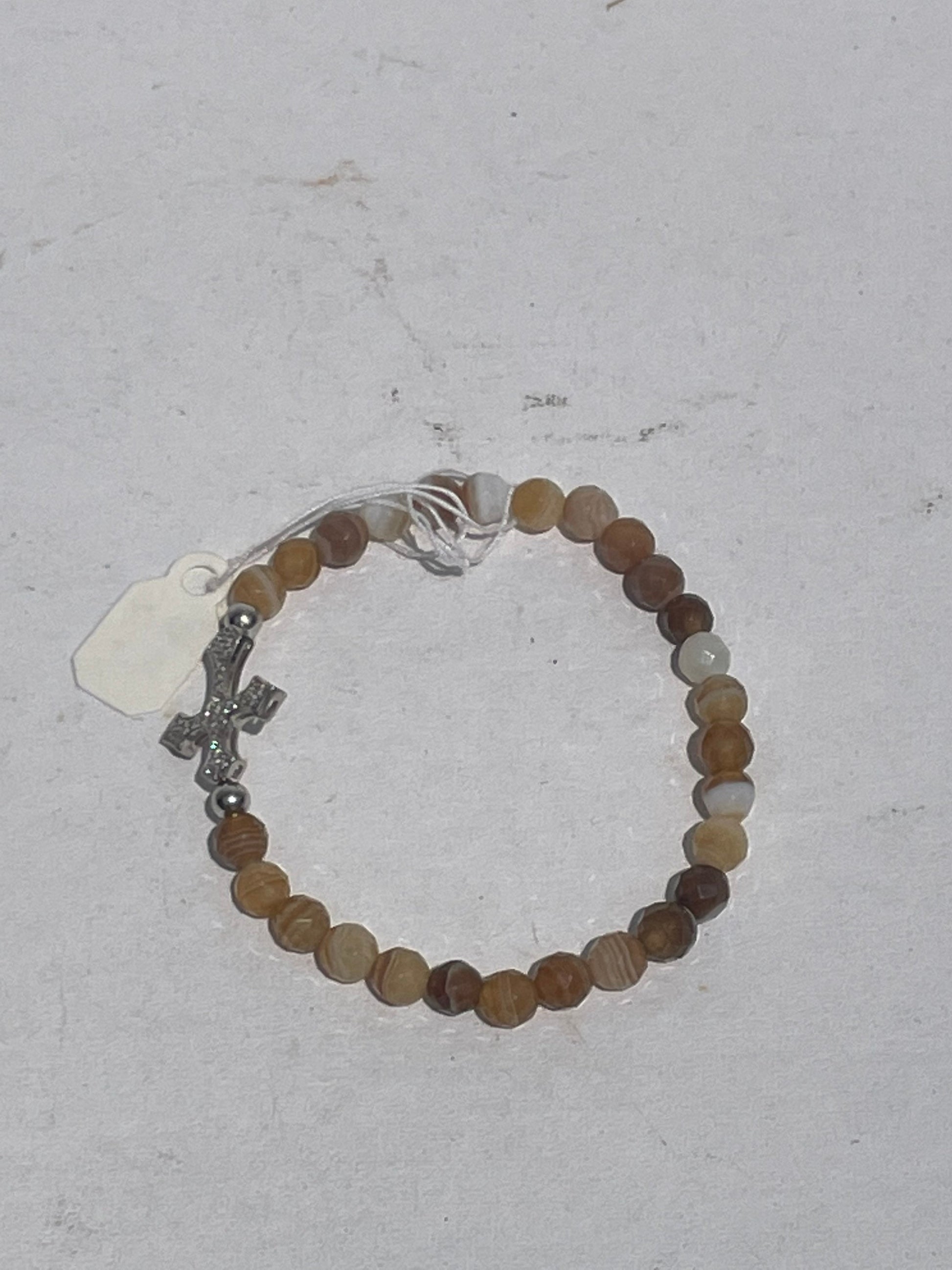 Vintage Christian brown bracelet