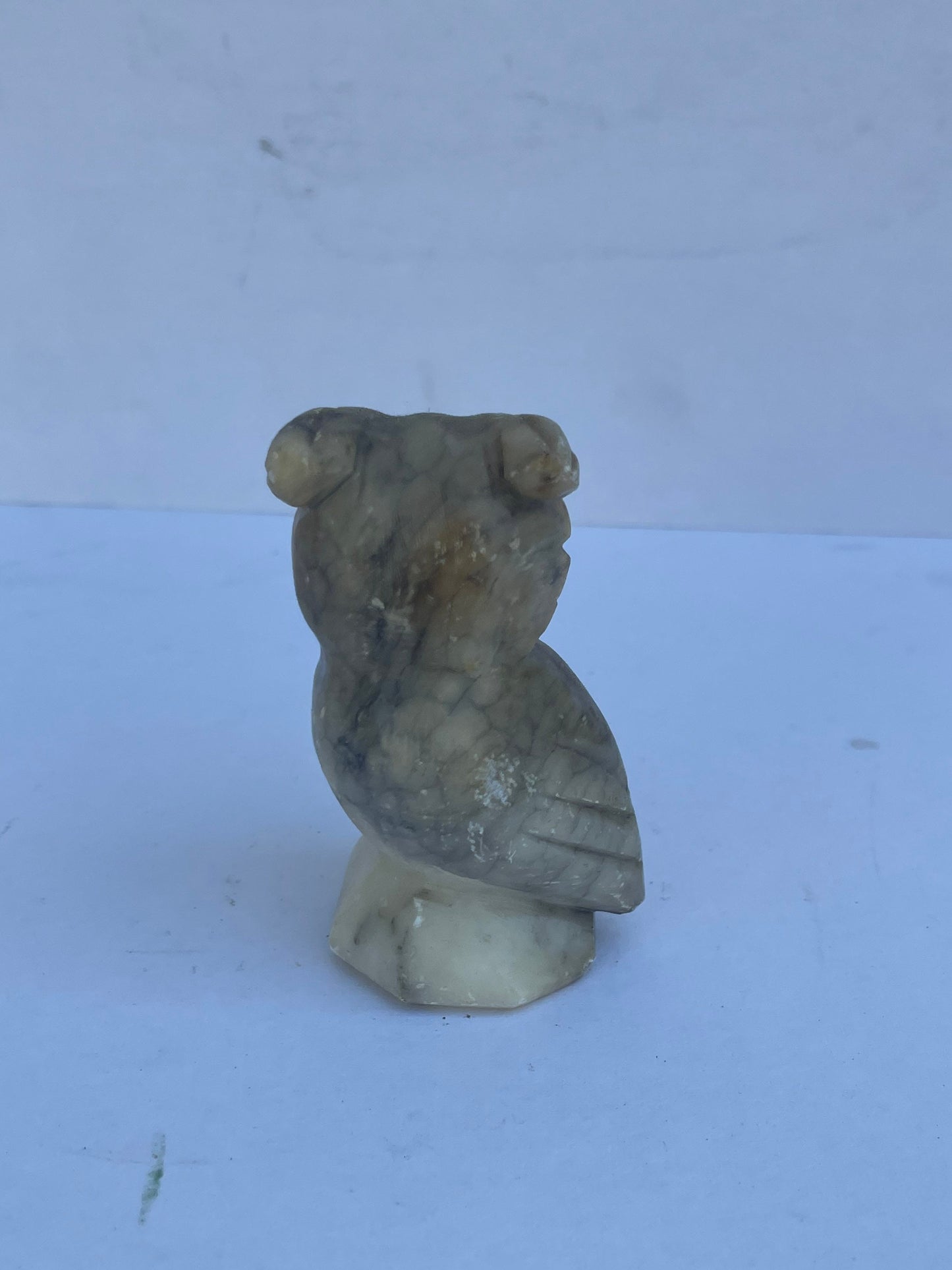 Vintage Marble Owl