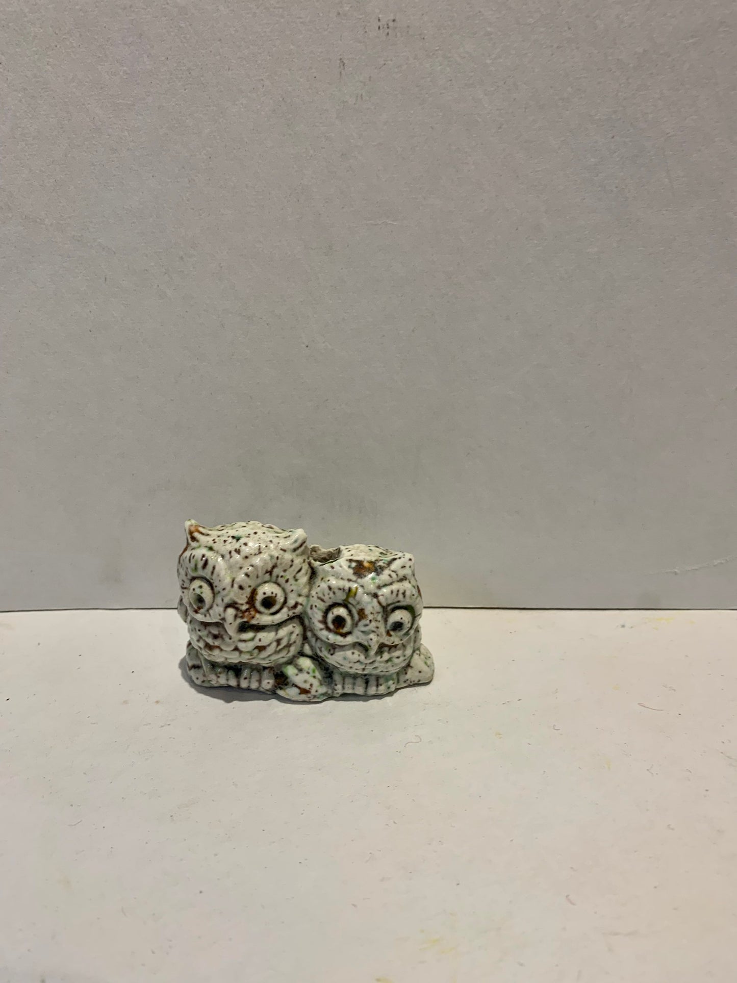 Vintage Figure of Two Owls